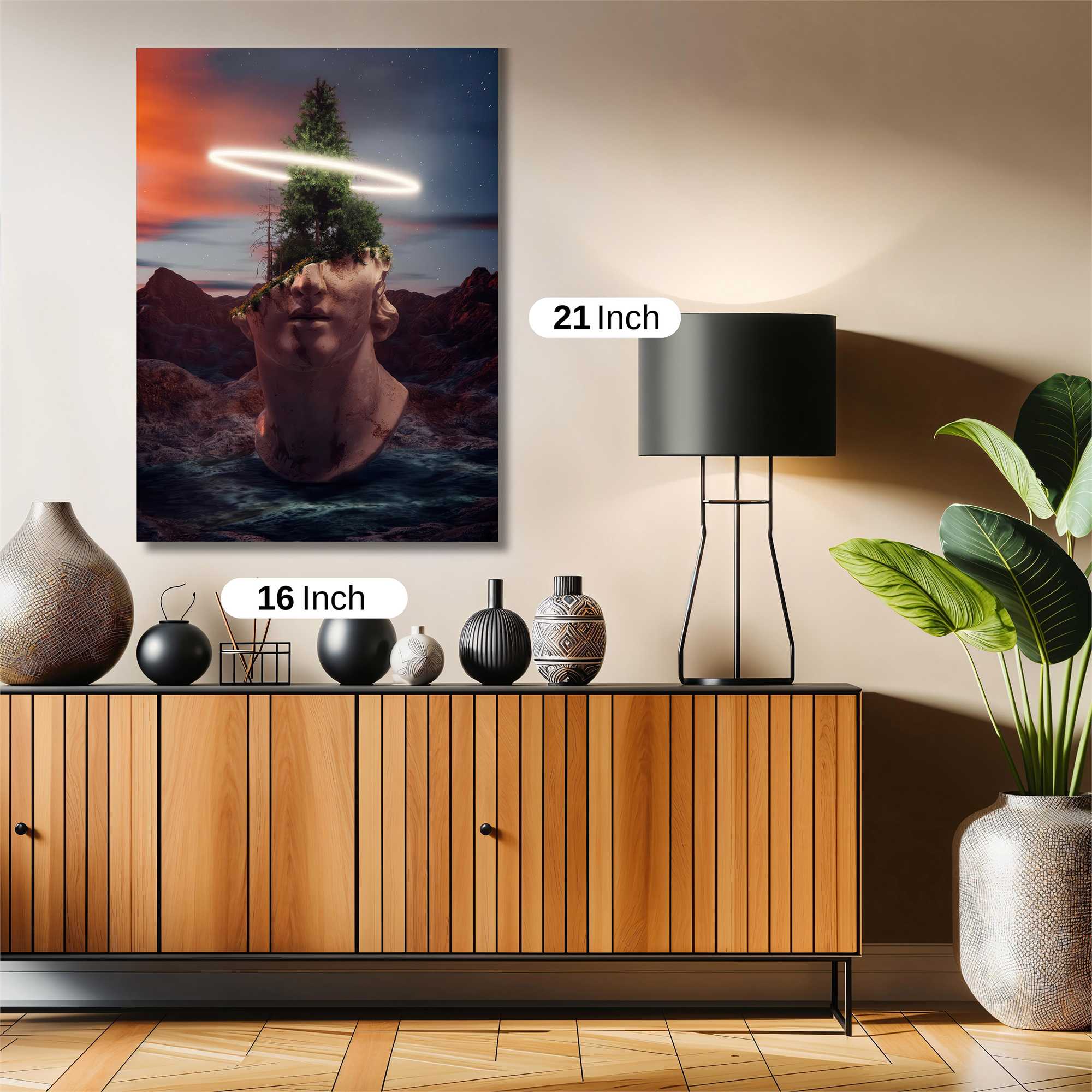 Nature Halo Safe Wall Magnetic / M