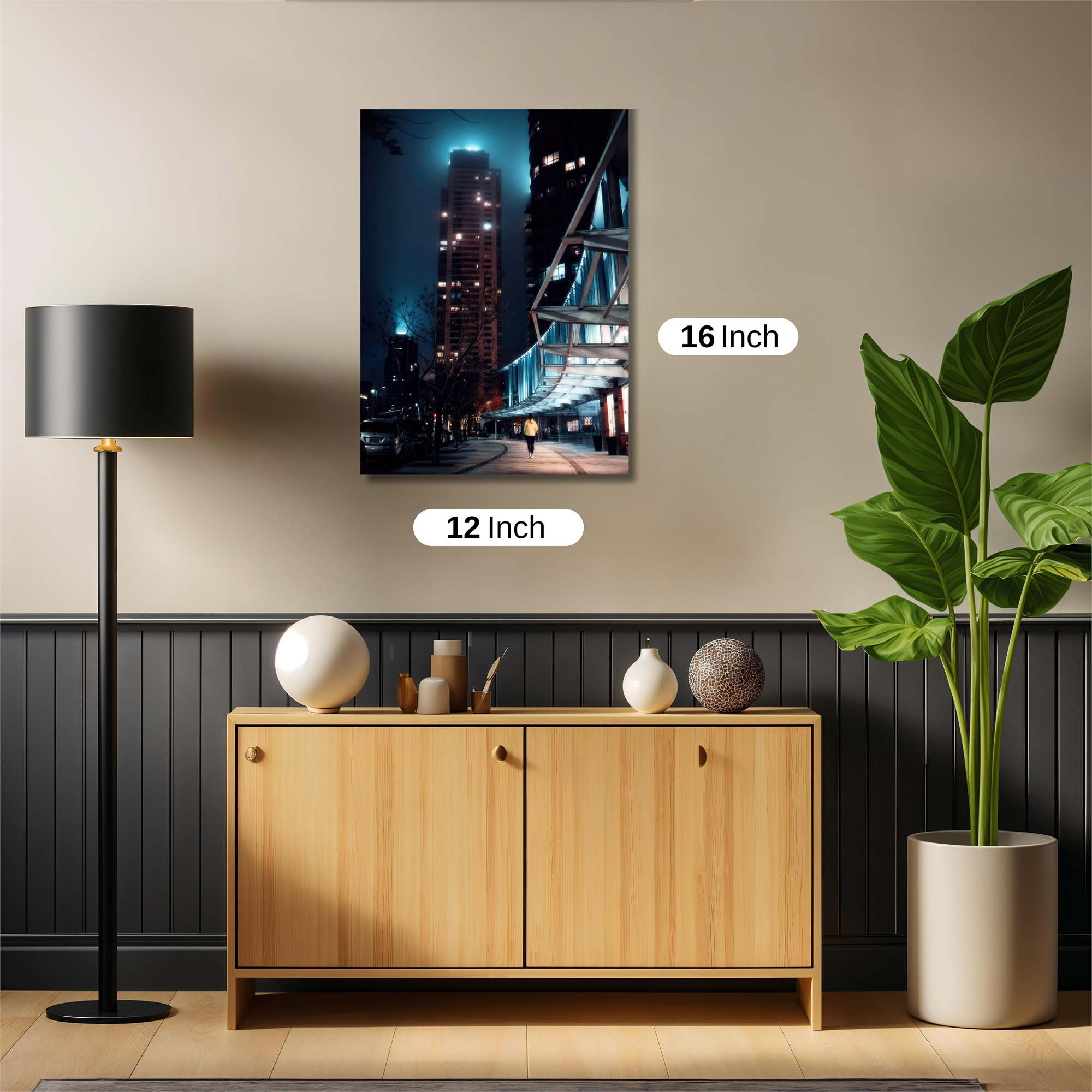City Glow Safe Wall Magnetic / M