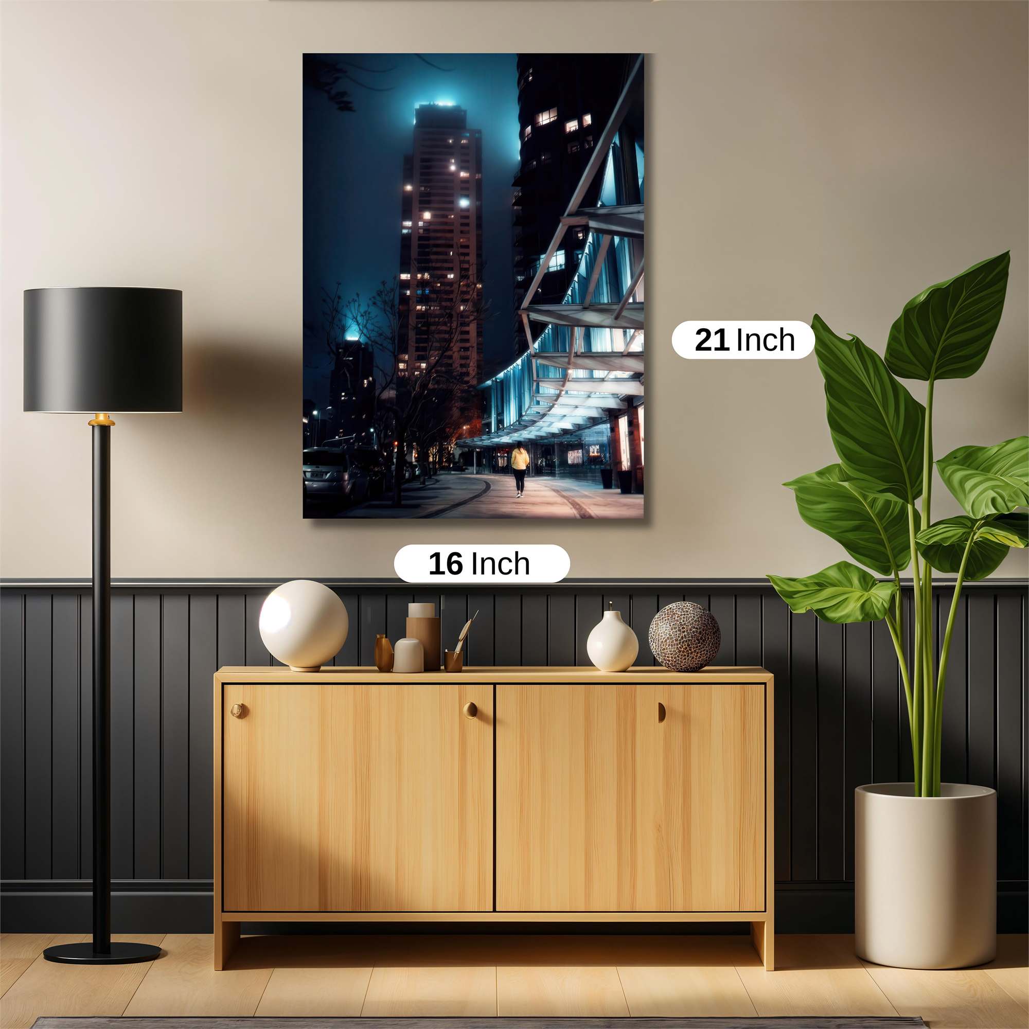City Glow Safe Wall Magnetic / M