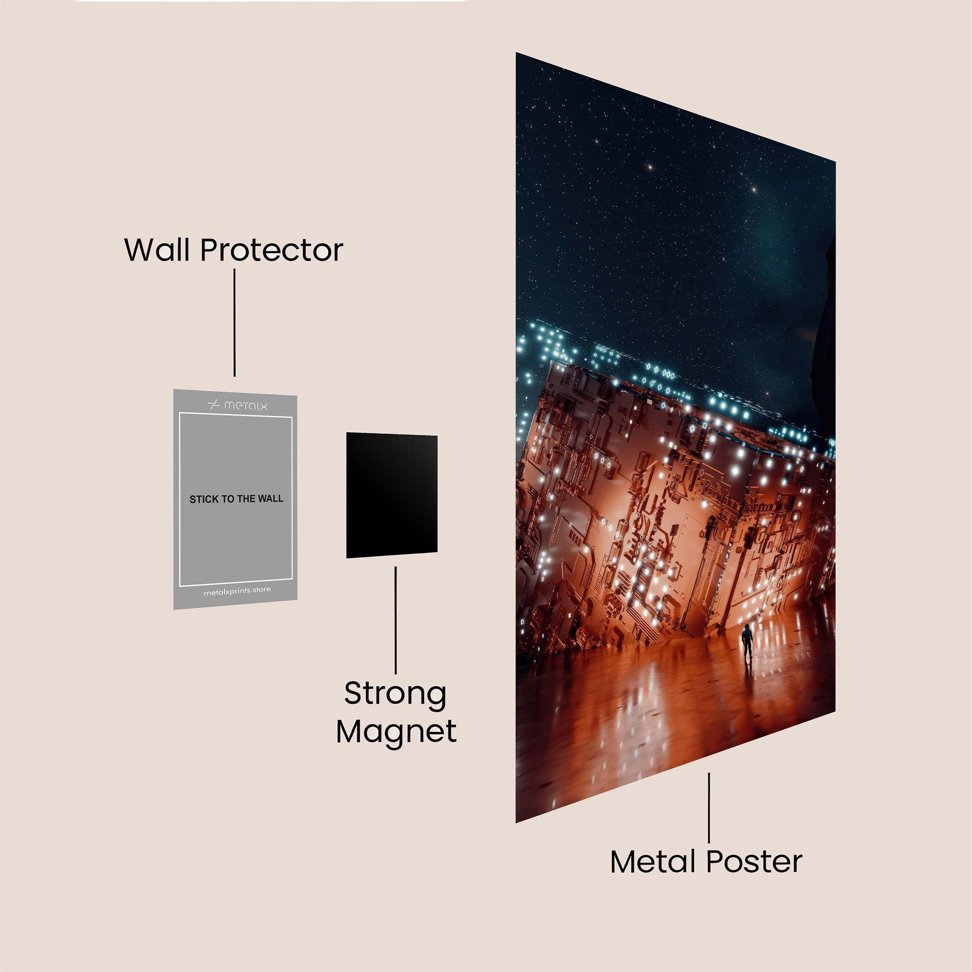 Titanic Melancholy Safe Wall Magnetic / M