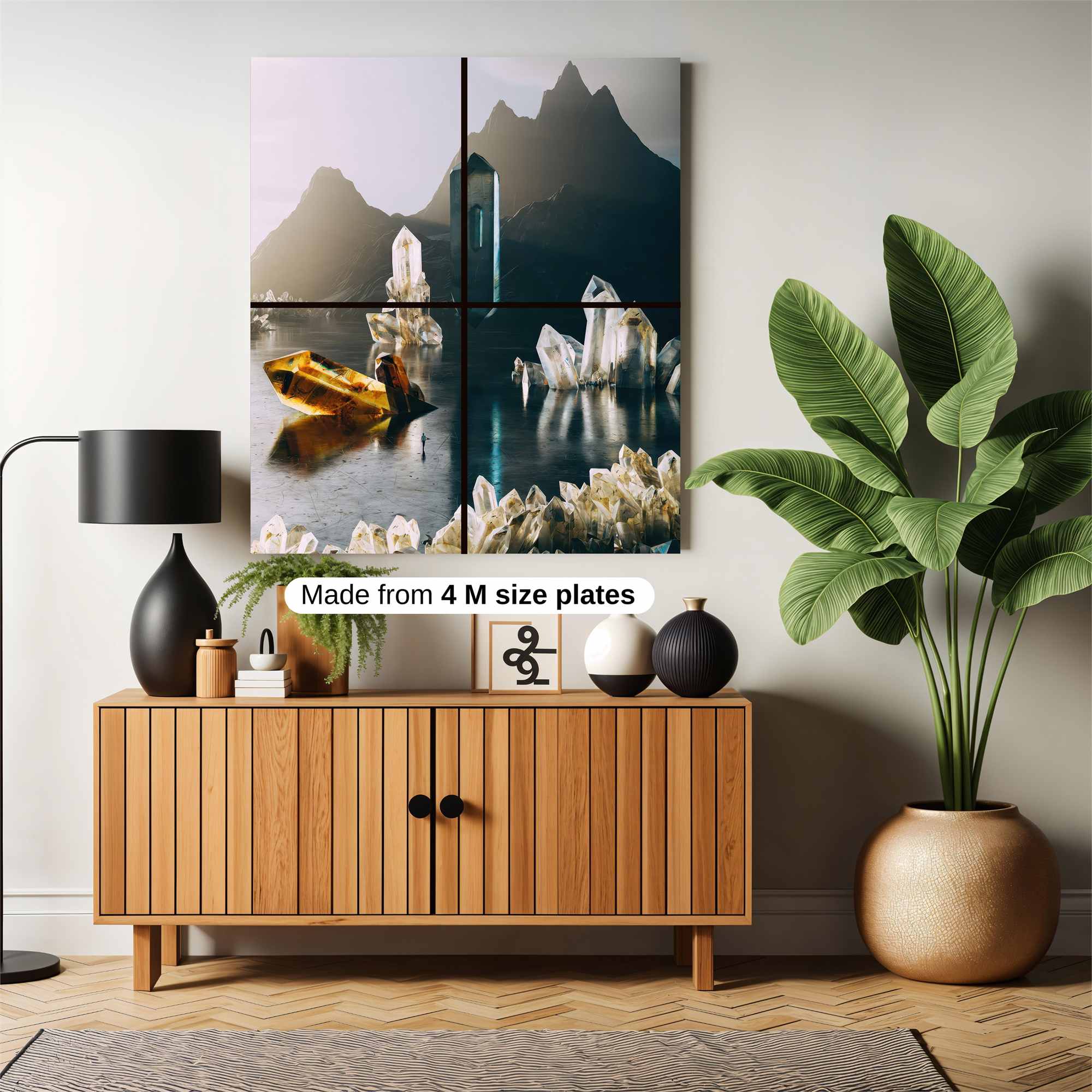 Crystal Serenity Safe Wall Magnetic / M