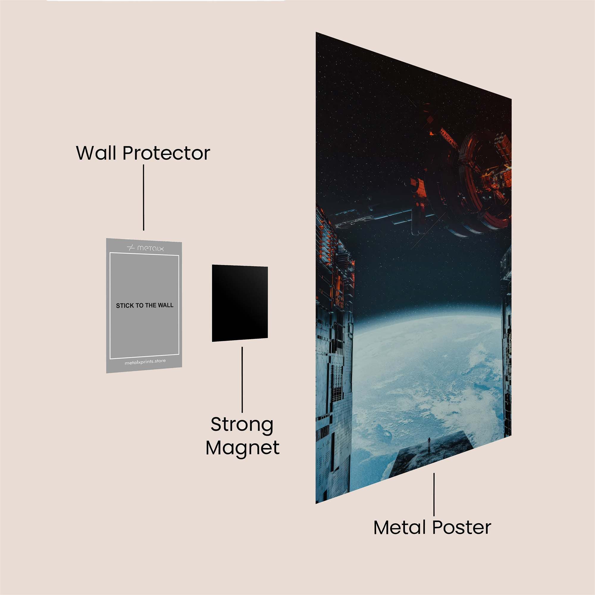 Mir Majestic Safe Wall Magnetic / M