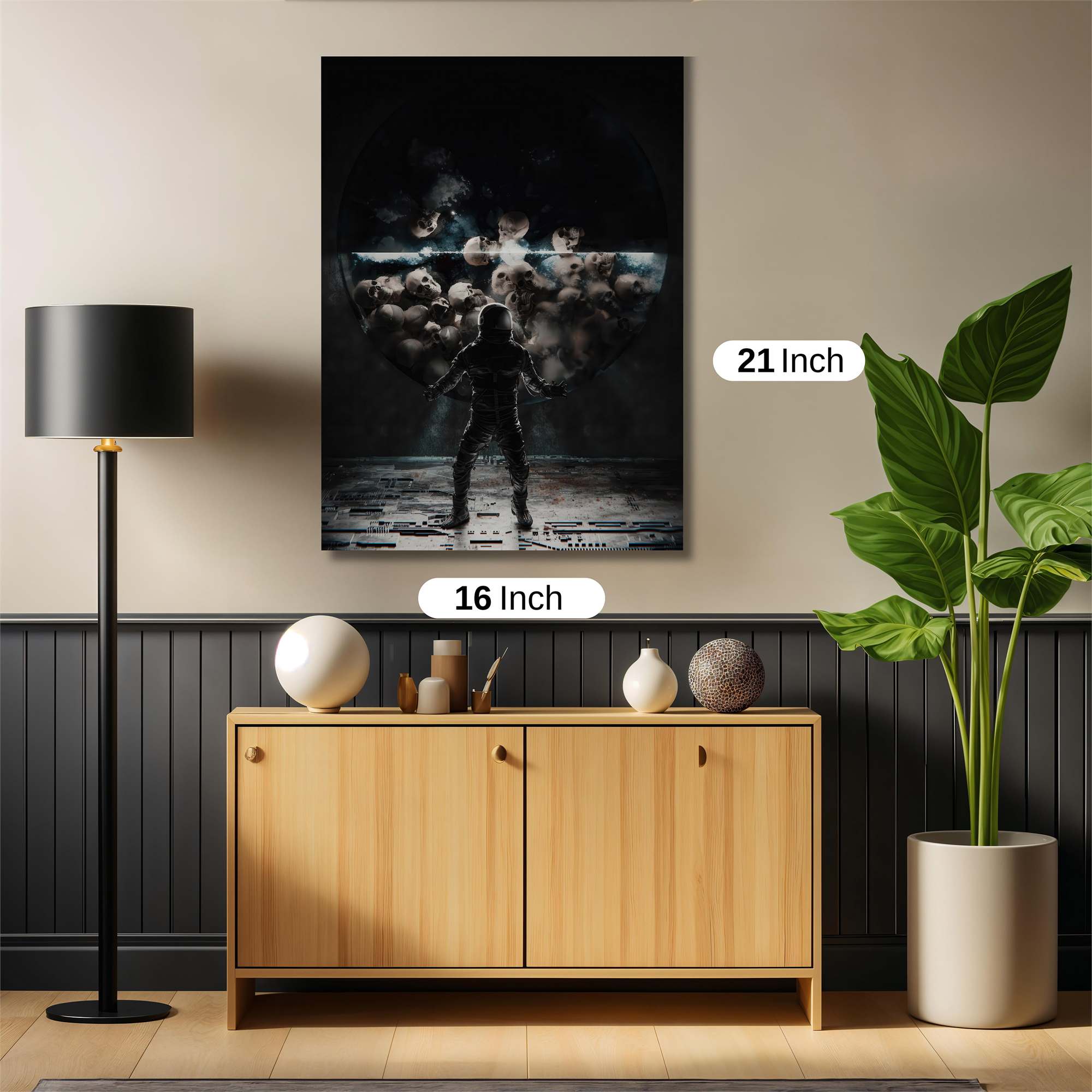 SkullSphere Safe Wall Magnetic / M