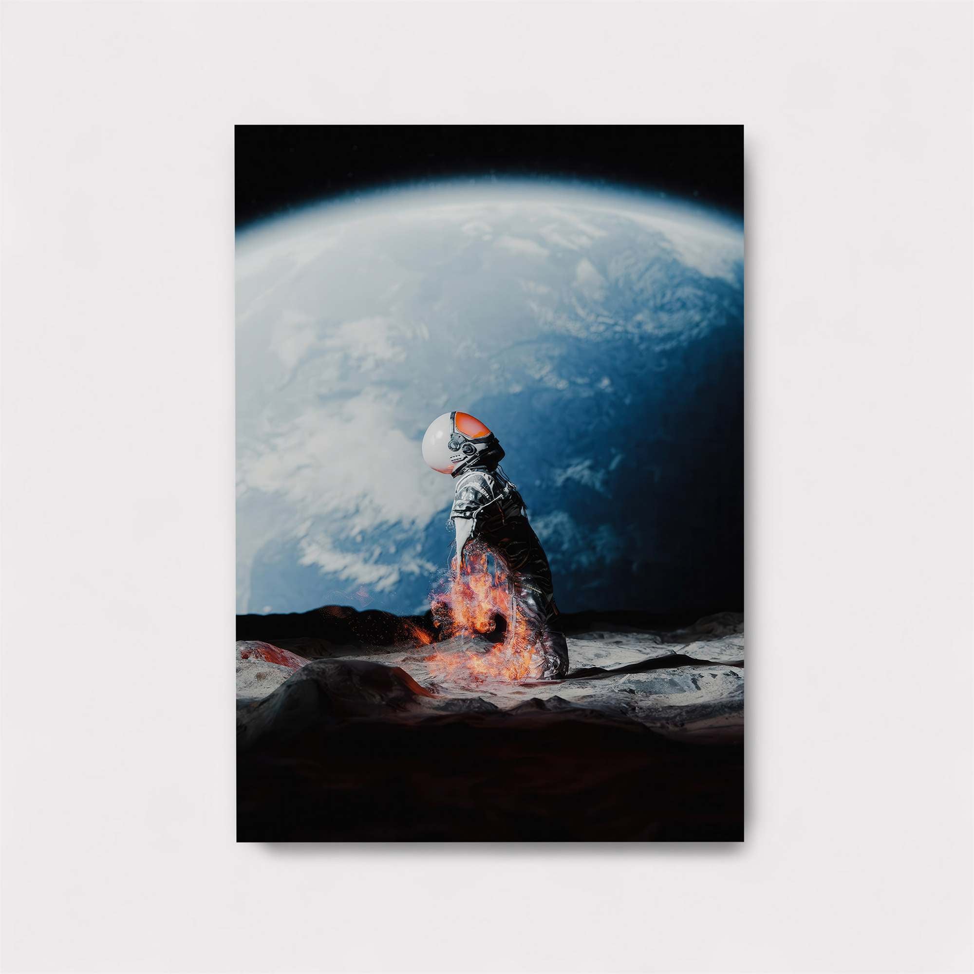 Astronaut Solitude Safe Wall Magnetic / M