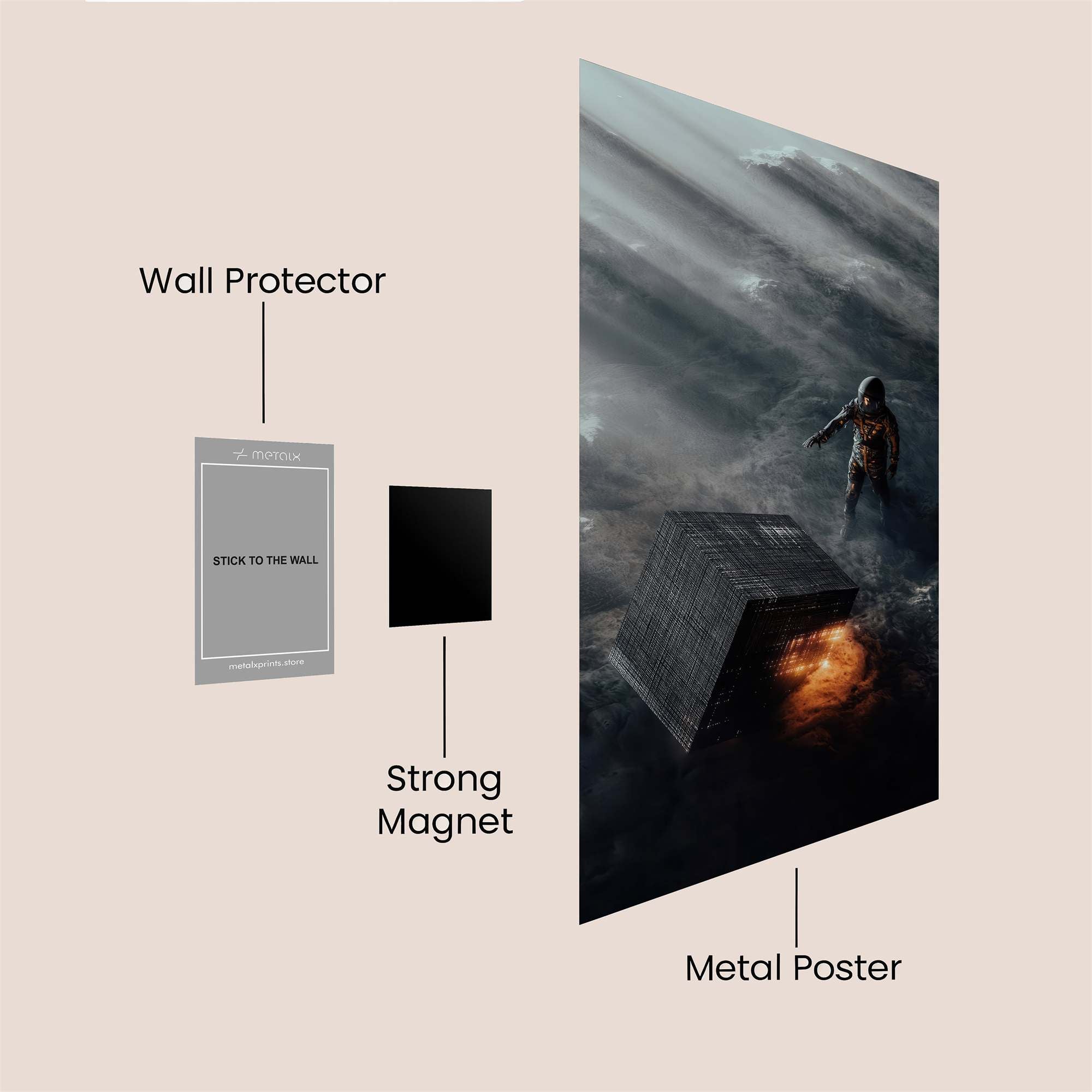 Explorer Gloom Safe Wall Magnetic / M