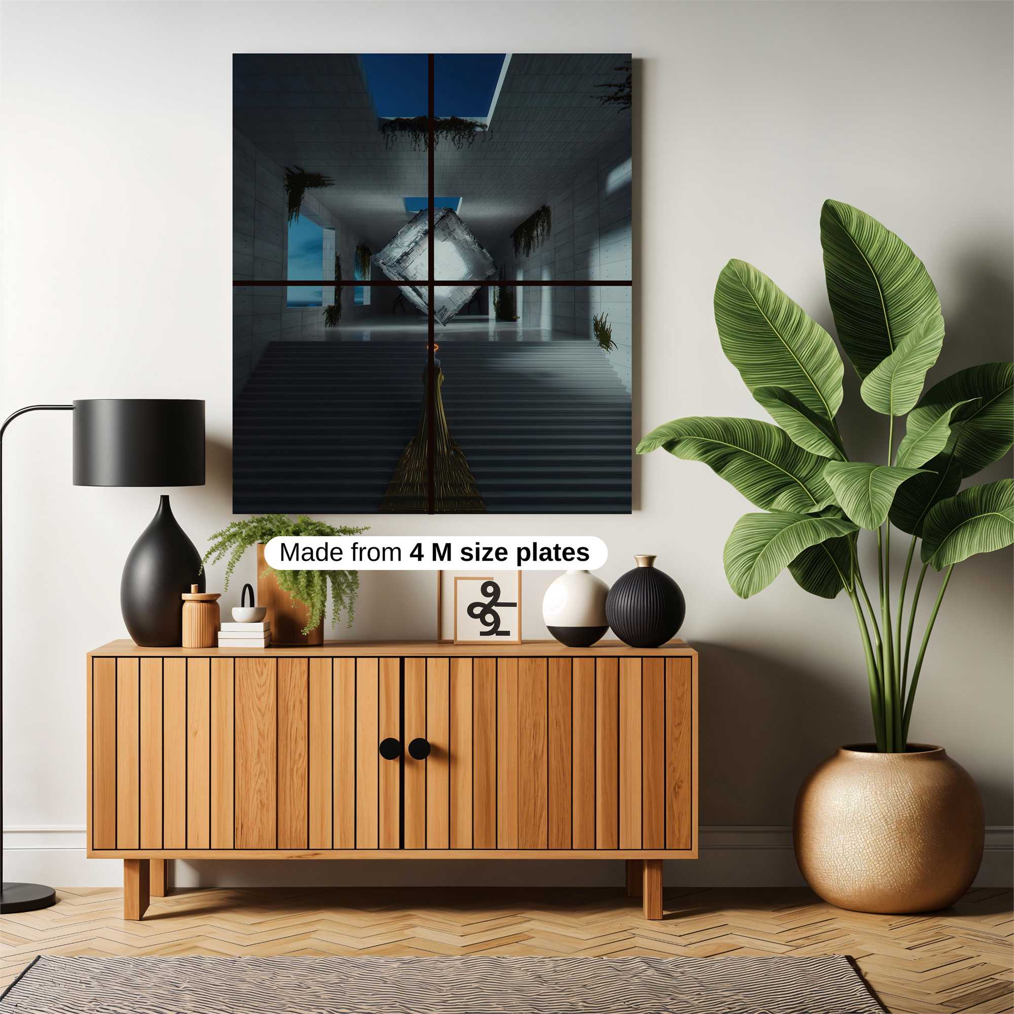 Cube Enigma Safe Wall Magnetic / M