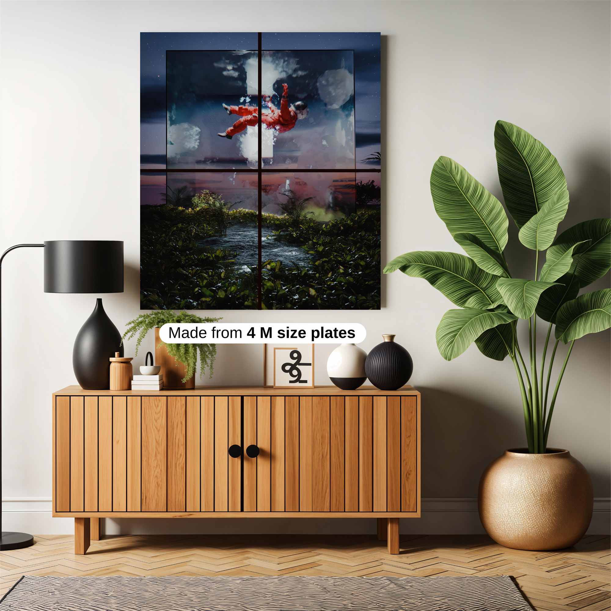 Astronaut Dreamscape Safe Wall Magnetic / M