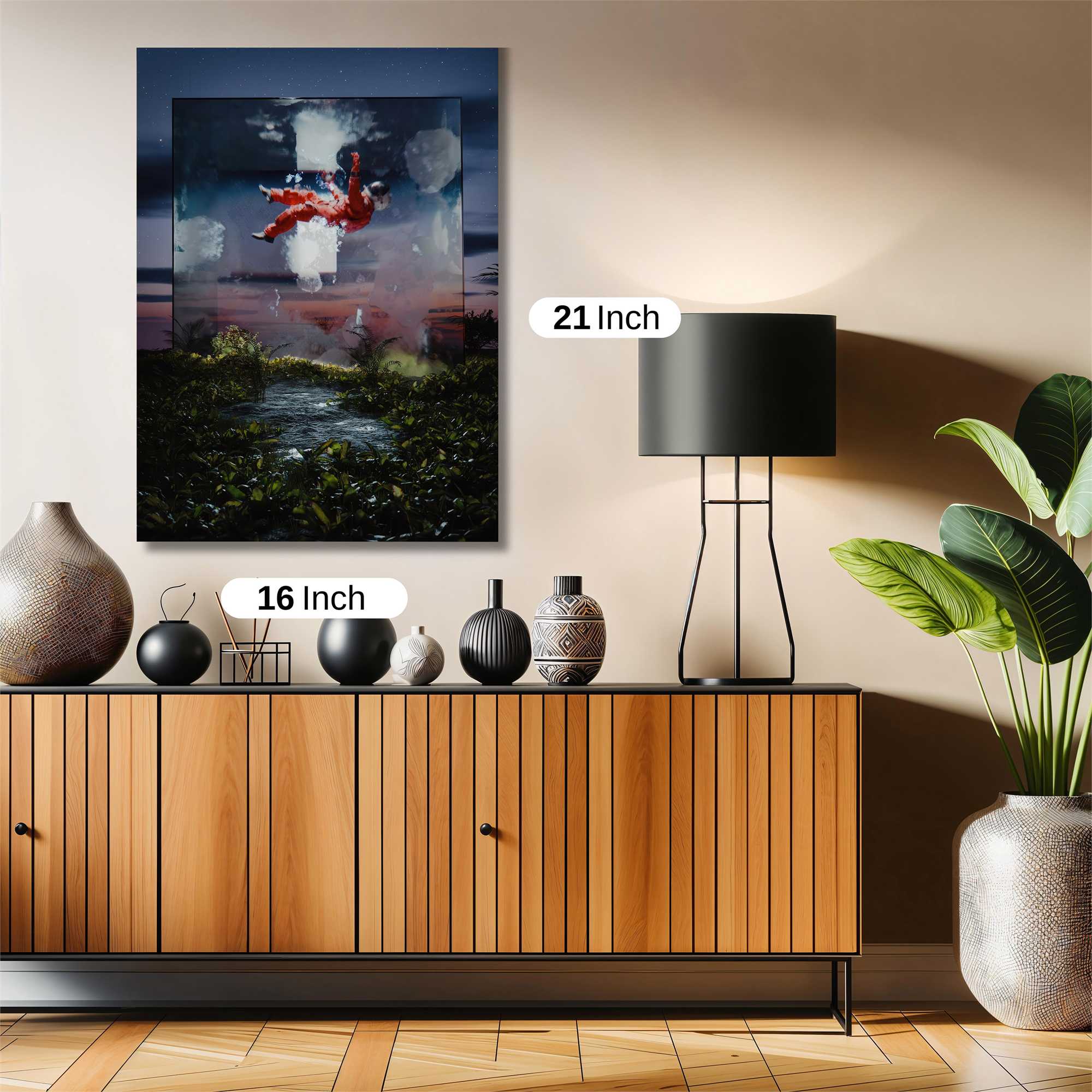 Astronaut Dreamscape Safe Wall Magnetic / M