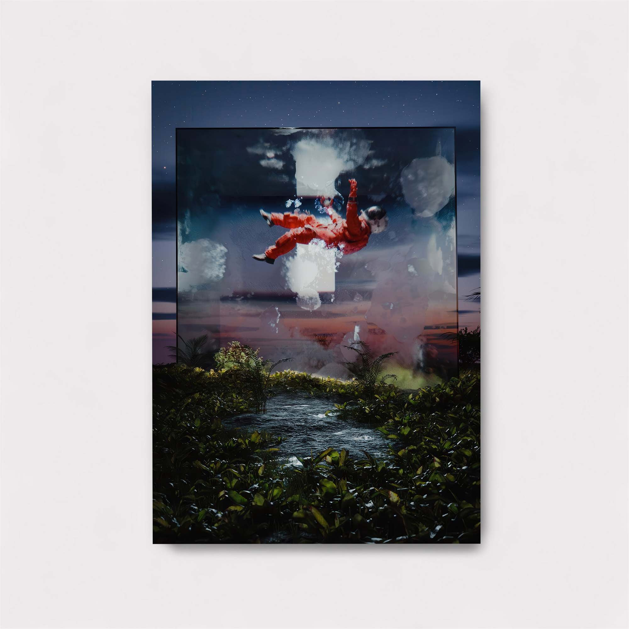 Astronaut Dreamscape Safe Wall Magnetic / M