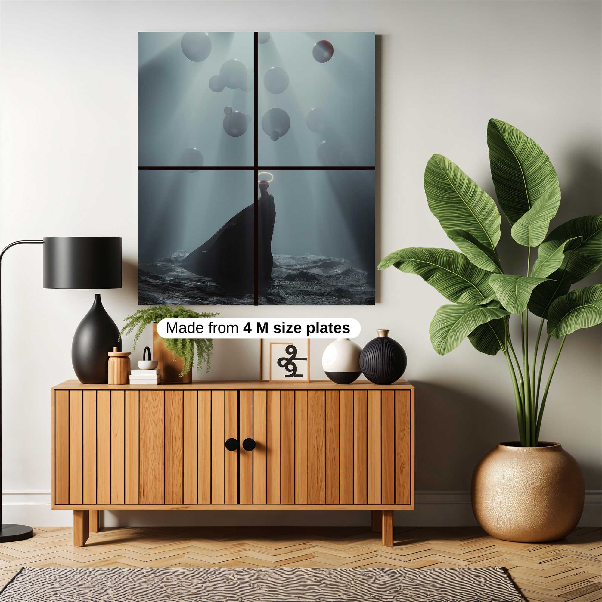 Haloed Serenity Safe Wall Magnetic / M