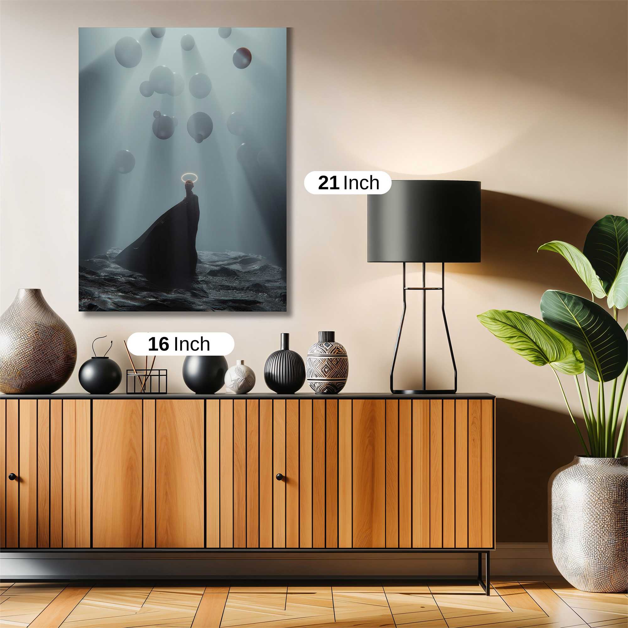 Haloed Serenity Safe Wall Magnetic / M