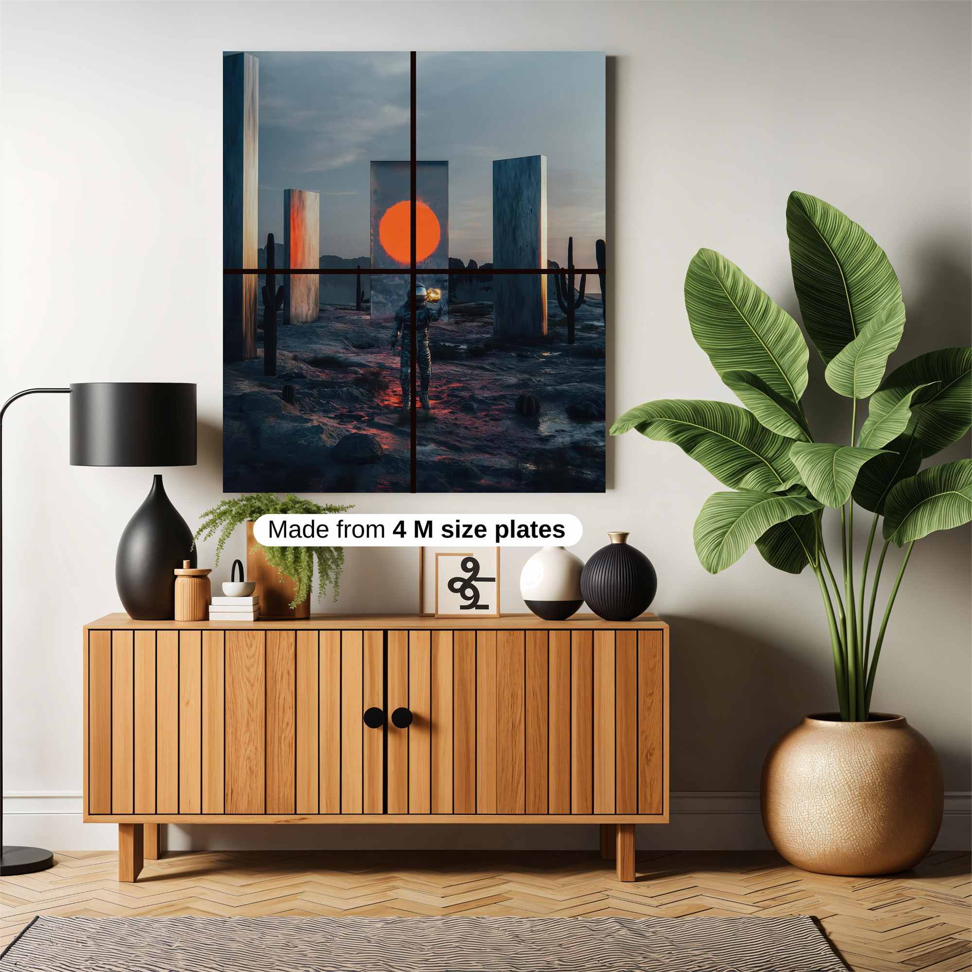 Astronaut Serene Safe Wall Magnetic / M