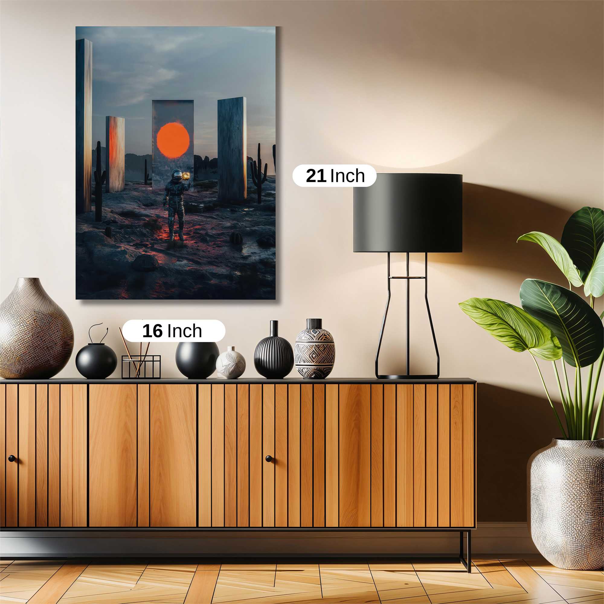 Astronaut Serene Safe Wall Magnetic / M