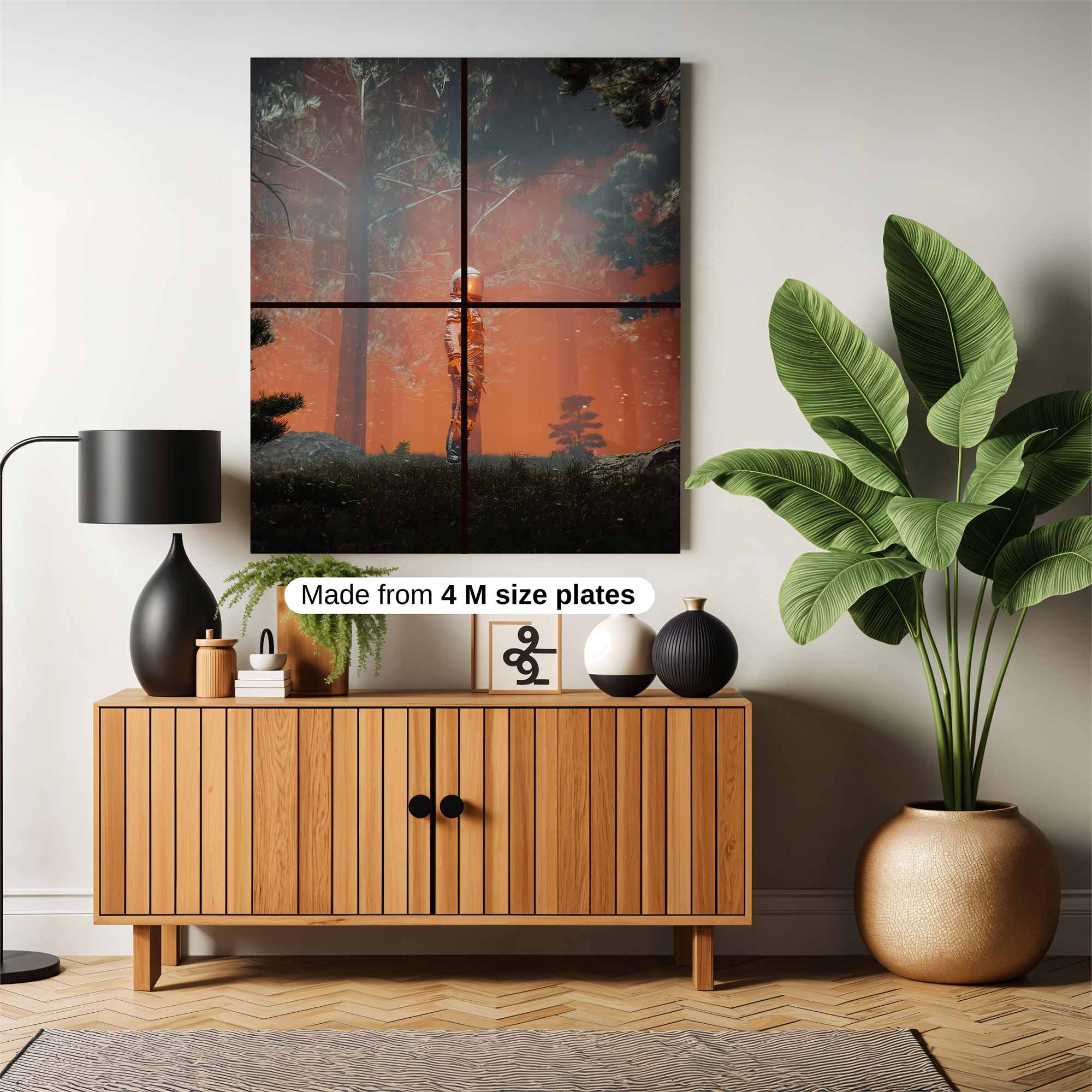 Astronaut Serene Safe Wall Magnetic / M