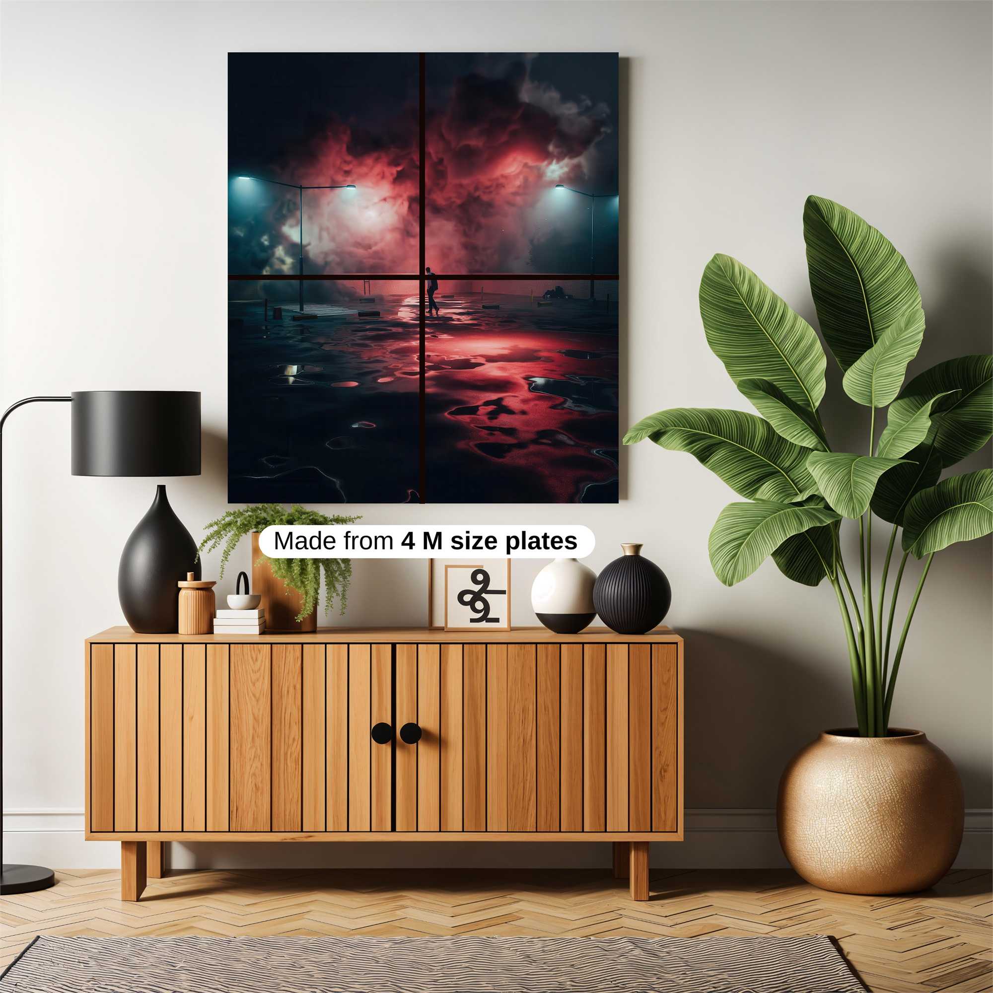 Stormy Solitude Safe Wall Magnetic / M