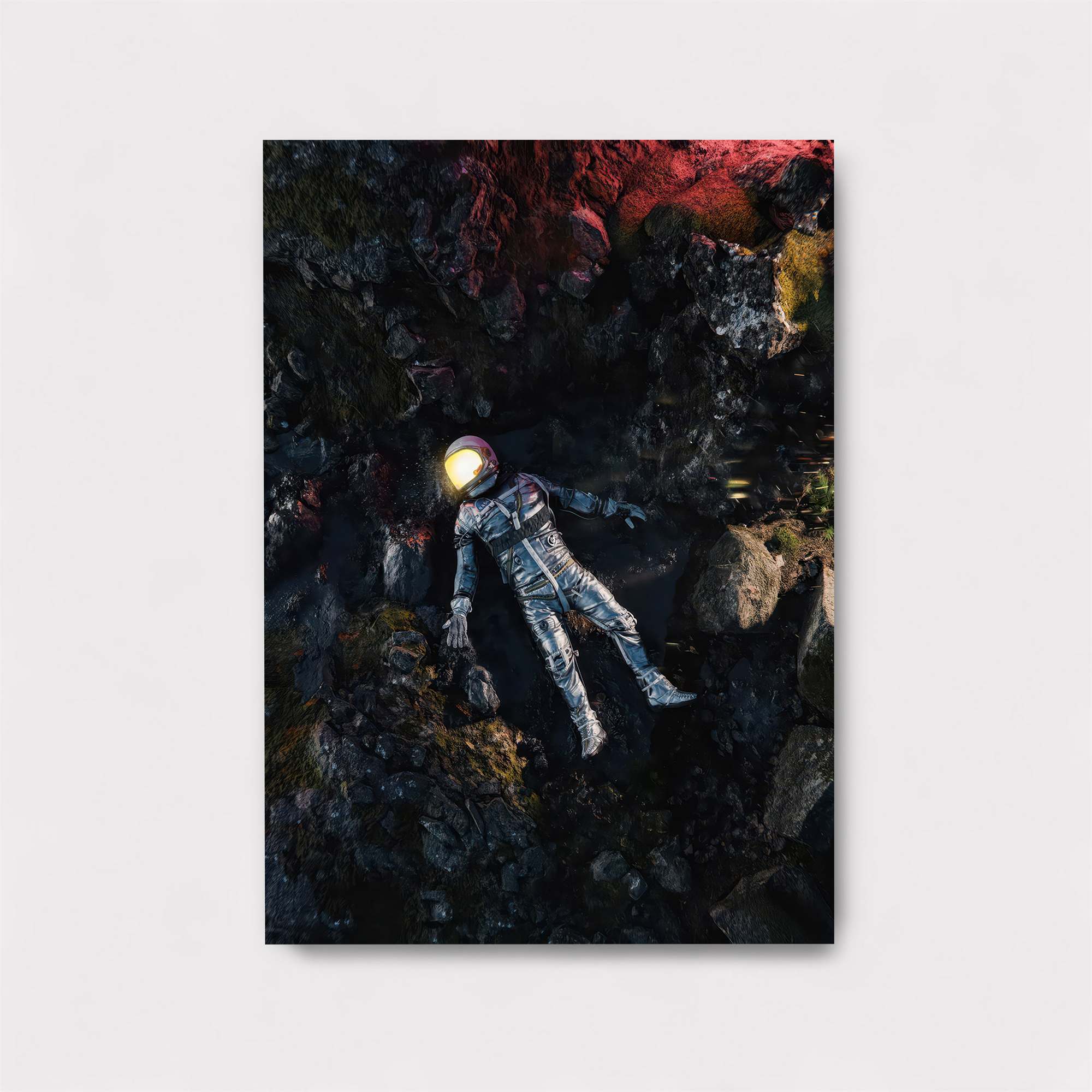 Astronaut Adrift Safe Wall Magnetic / M