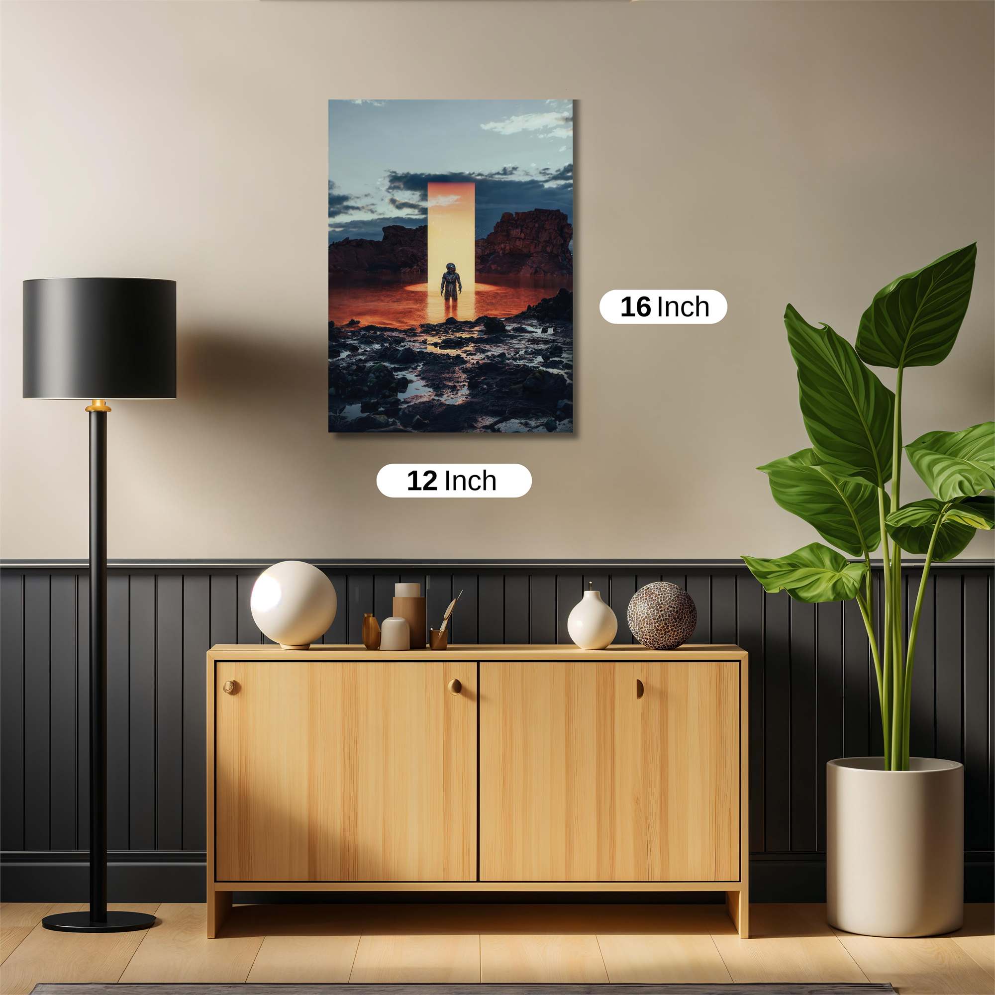 Portal Serene Safe Wall Magnetic / M