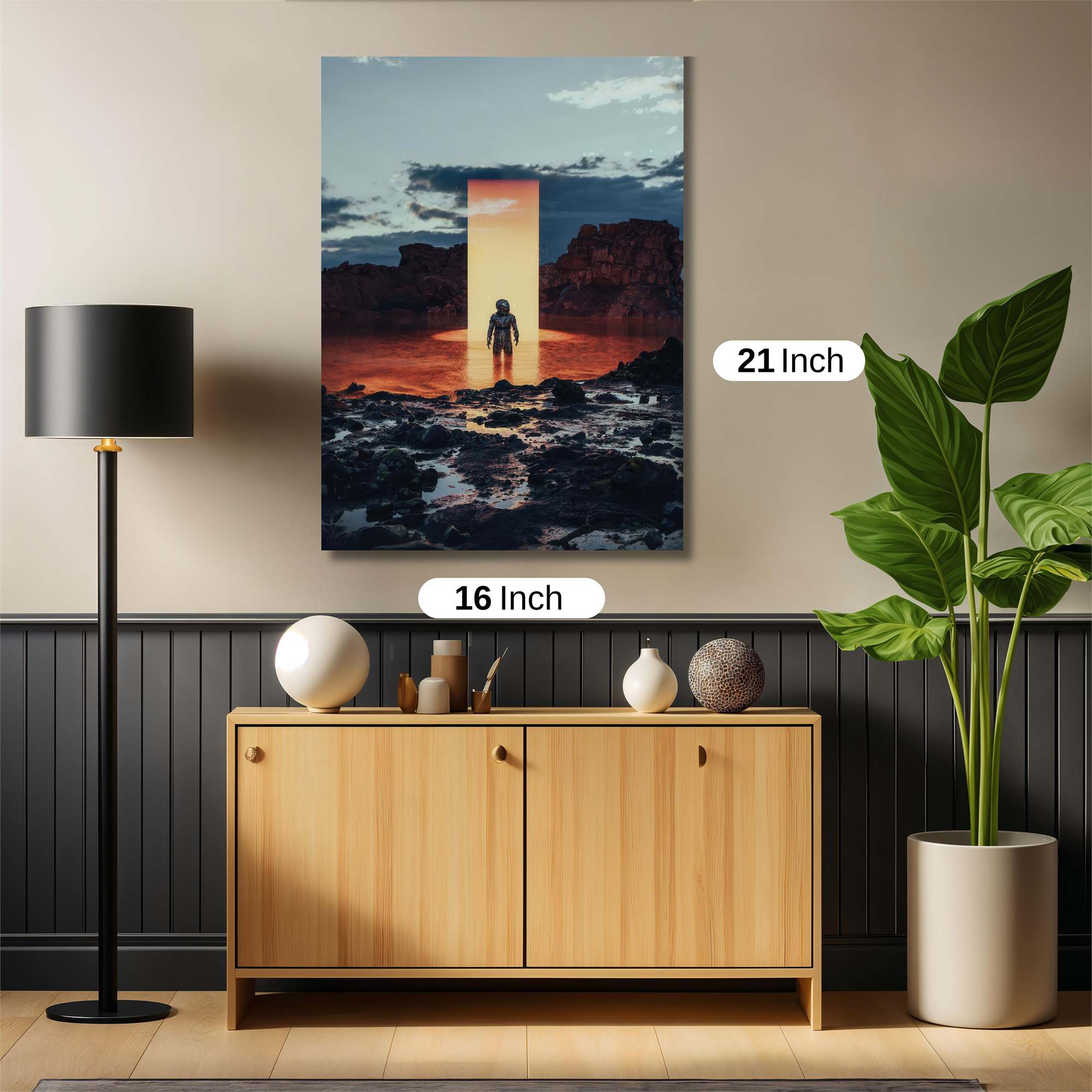Portal Serene Safe Wall Magnetic / M