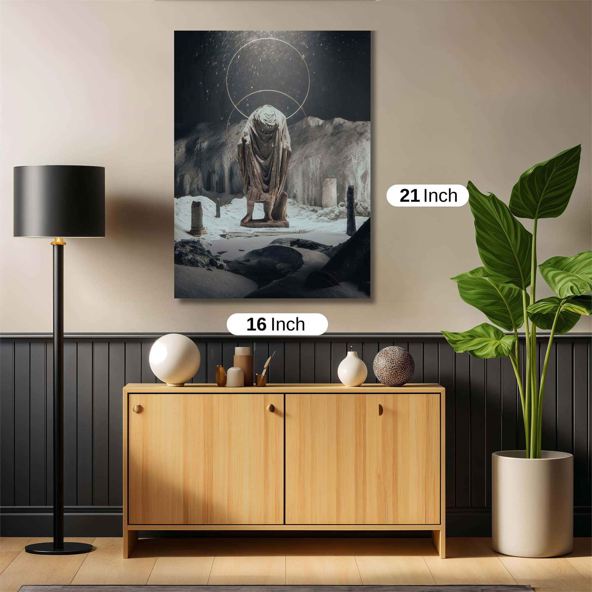 Veiled Serenity Safe Wall Magnetic / M
