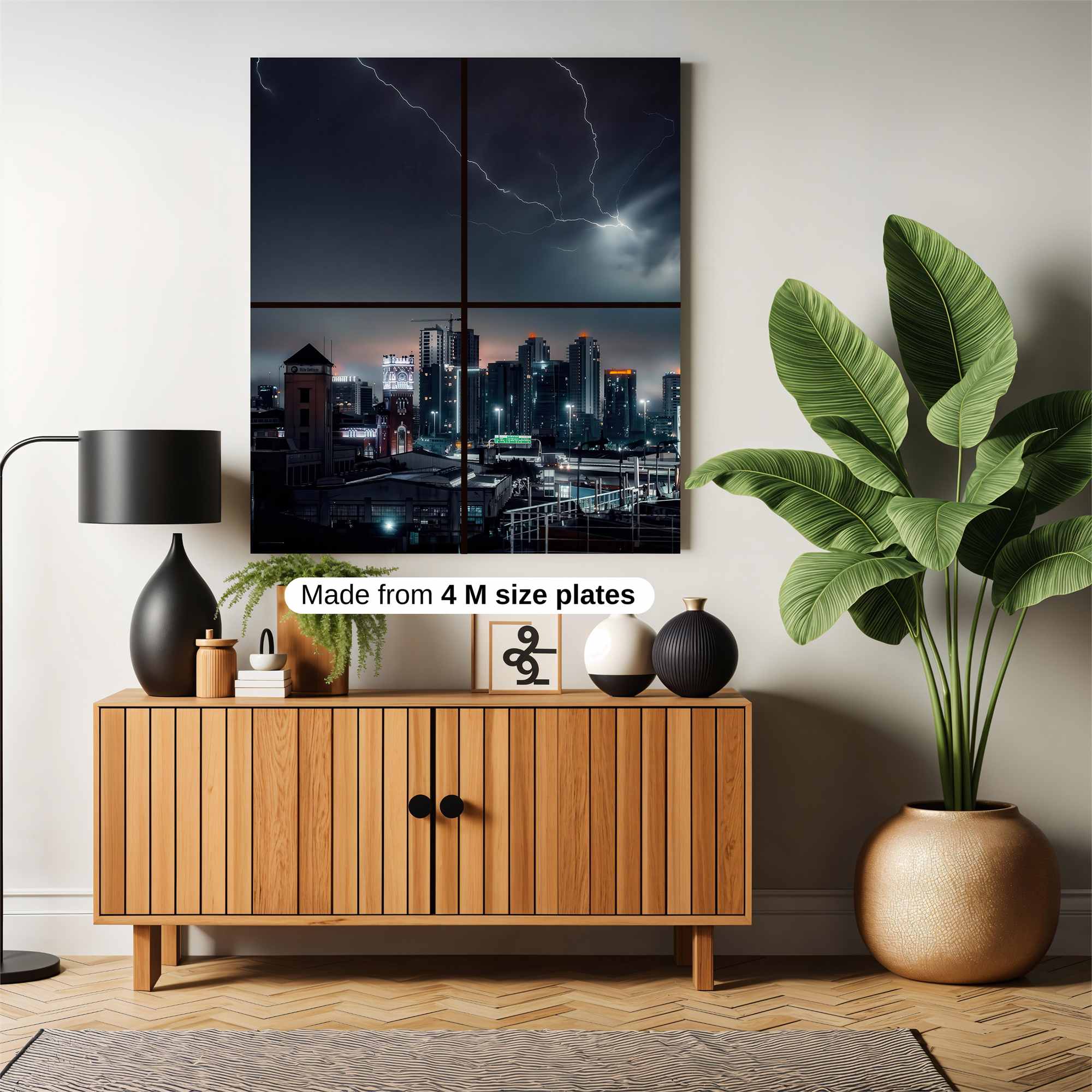 Stormy Night Safe Wall Magnetic / M
