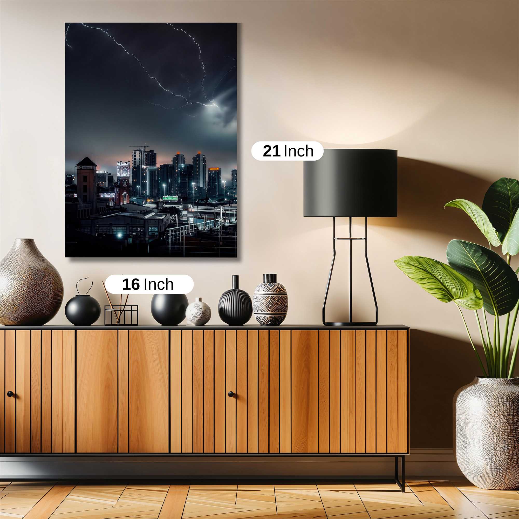 Stormy Night Safe Wall Magnetic / M