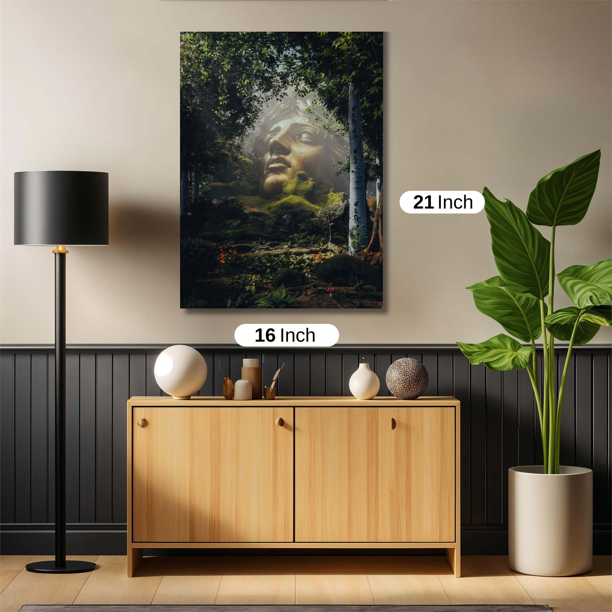 Forest Serenity Safe Wall Magnetic / M