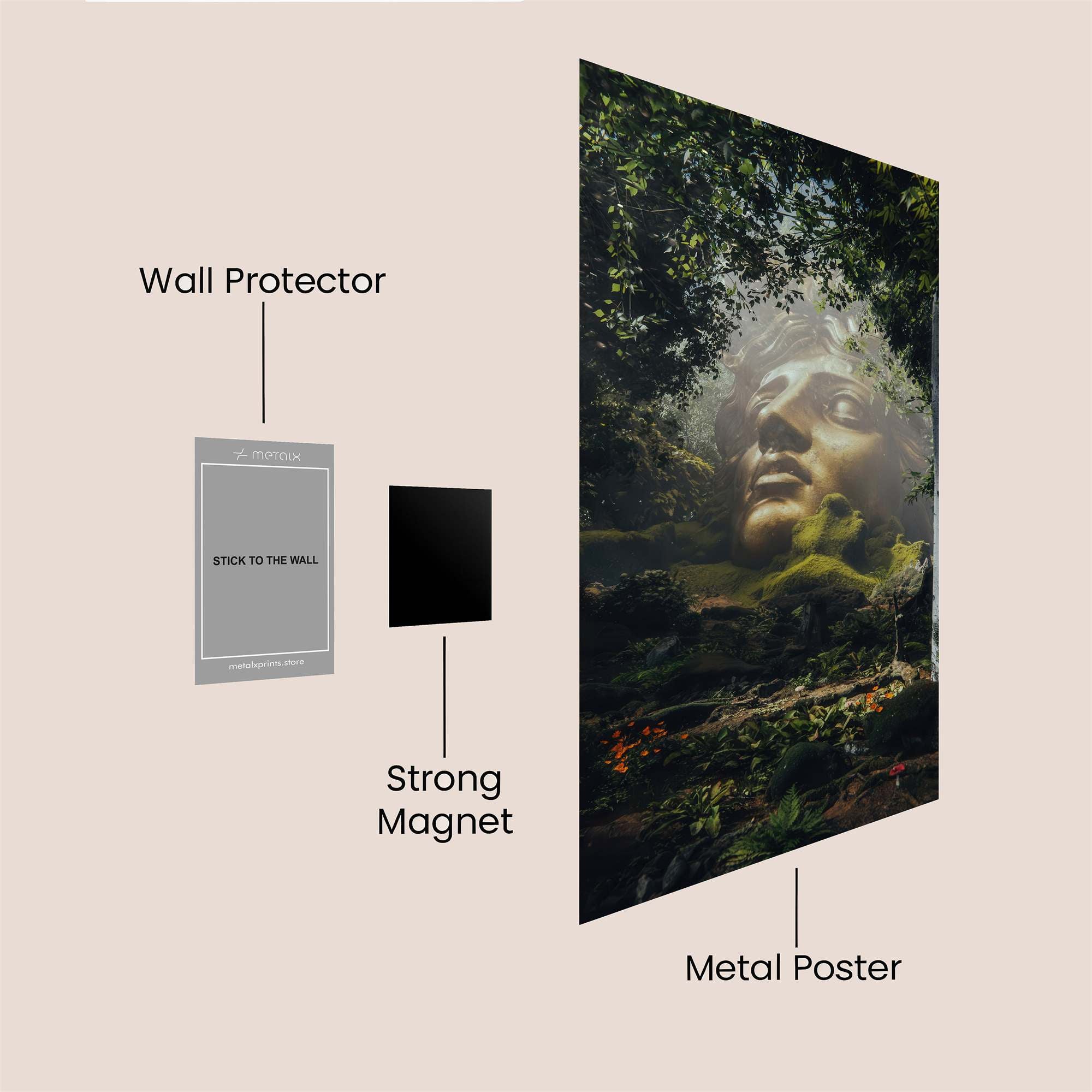 Forest Serenity Safe Wall Magnetic / M