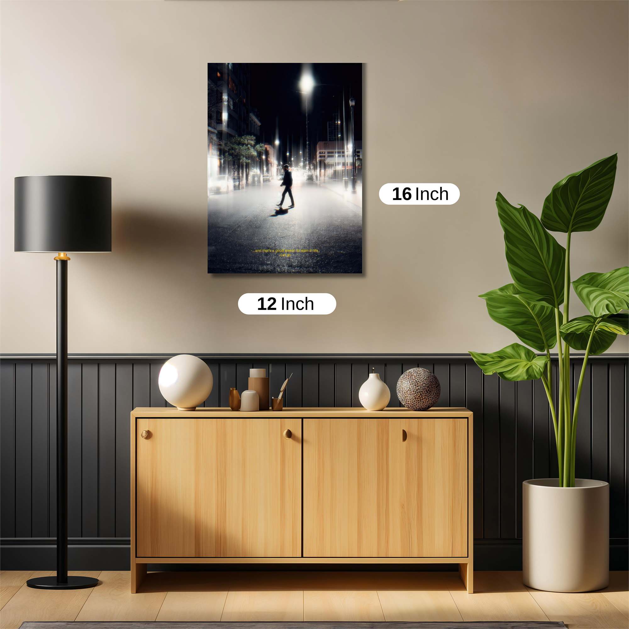 Night Solitude Safe Wall Magnetic / M