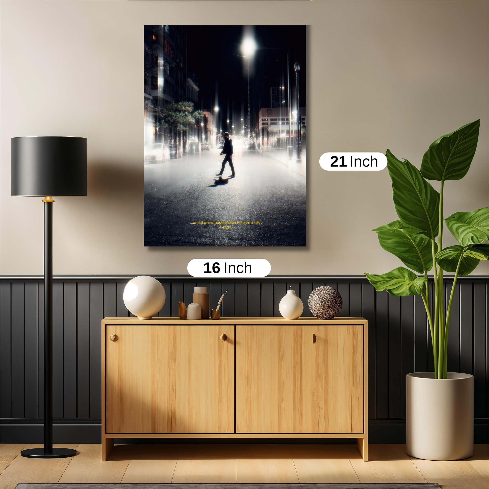Night Solitude Safe Wall Magnetic / M