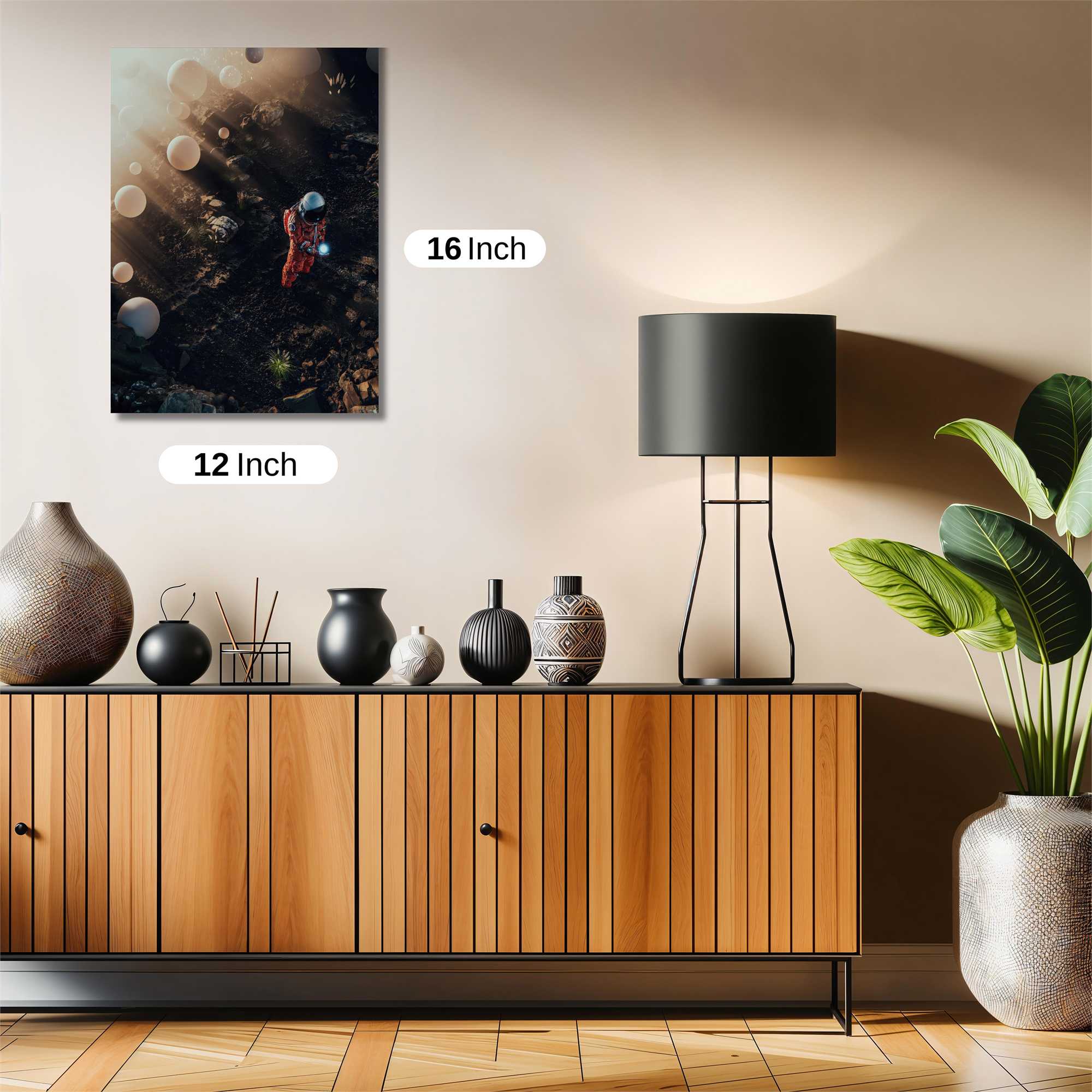 Astronaut Dreamscape Safe Wall Magnetic / M