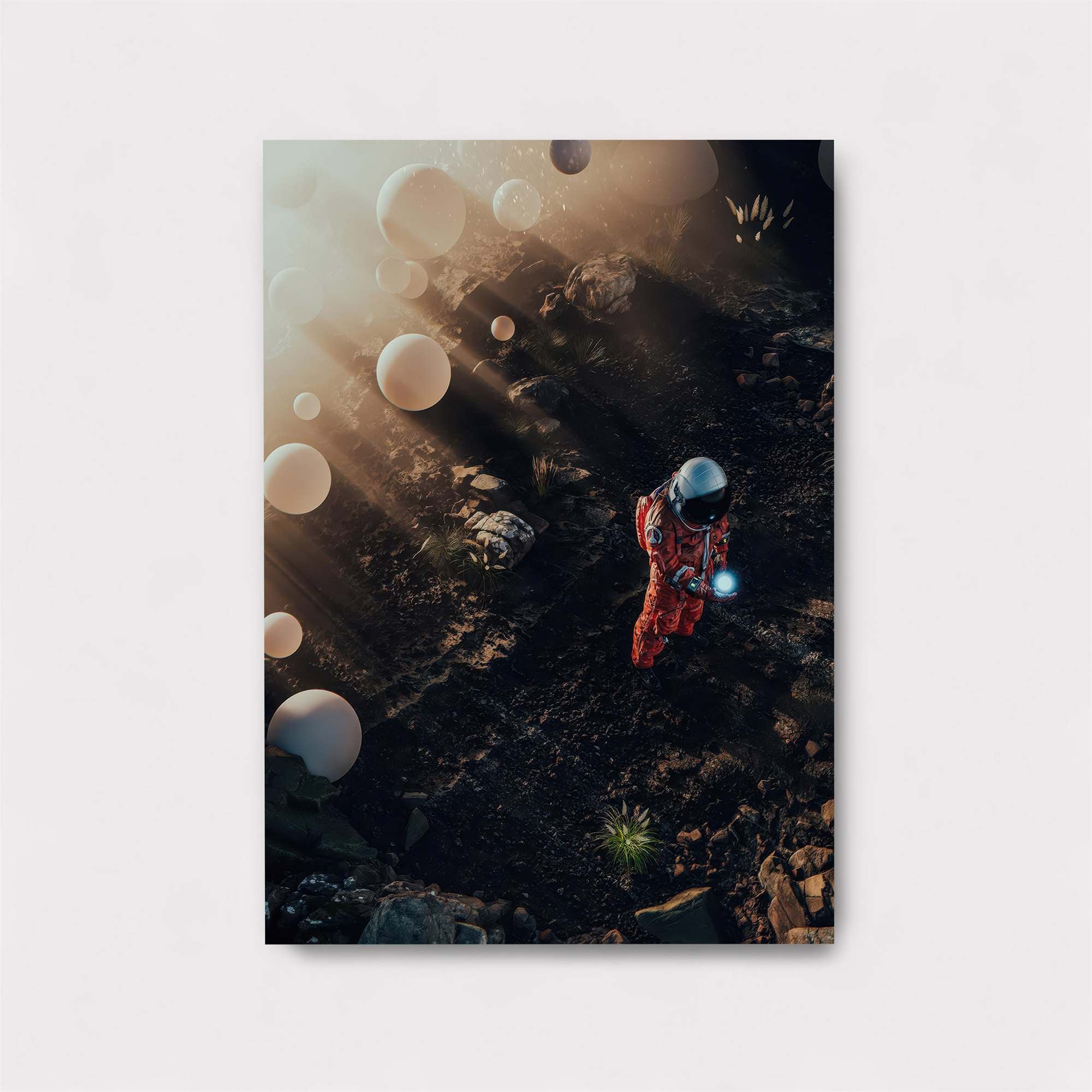 Astronaut Dreamscape Safe Wall Magnetic / M