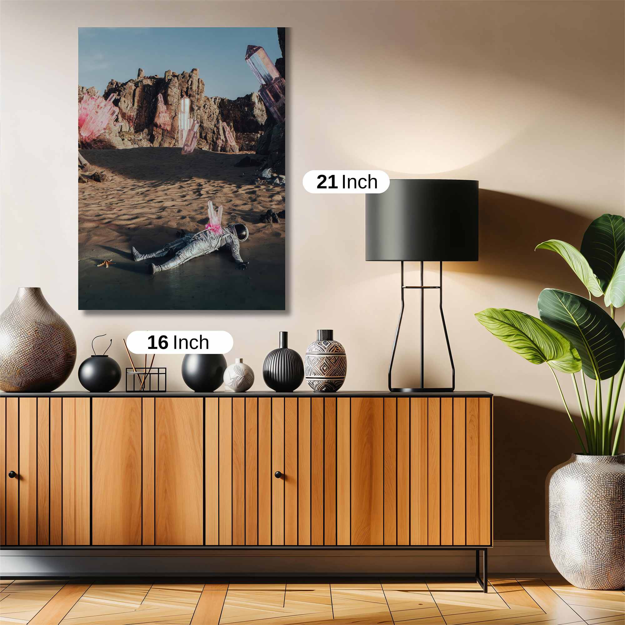 Astronaut Dreamscape Safe Wall Magnetic / M