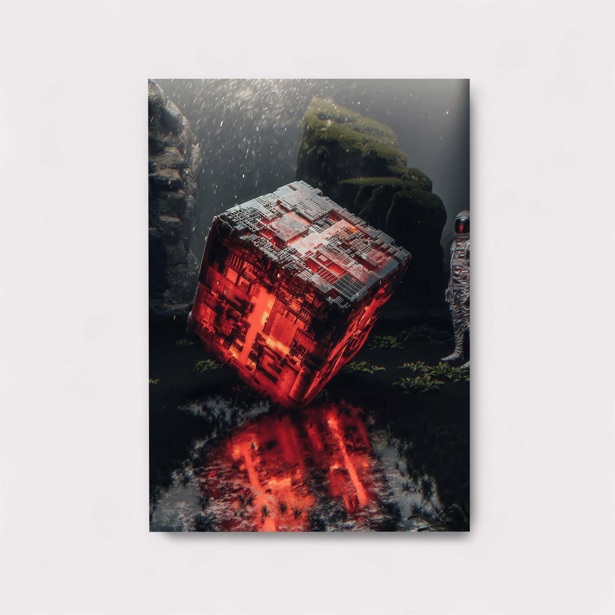 Cube Enigma Safe Wall Magnetic / M