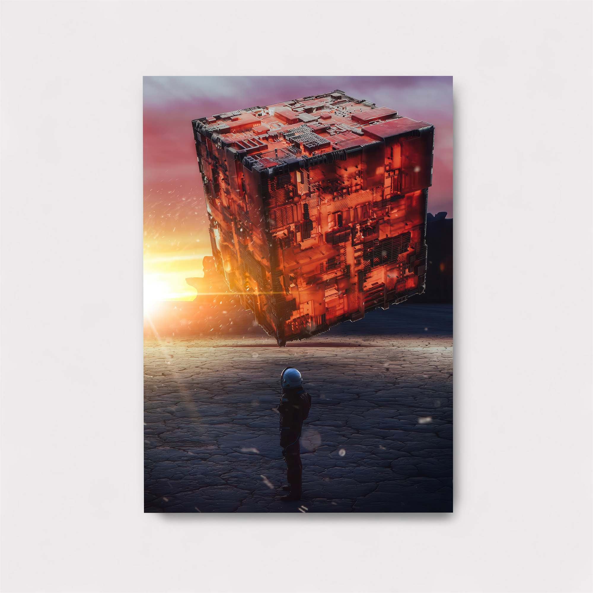 Cube Enigma Safe Wall Magnetic / M