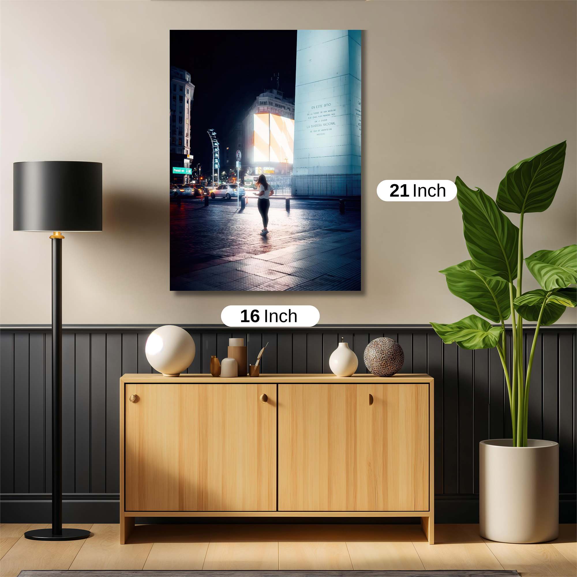 City Glow Safe Wall Magnetic / M