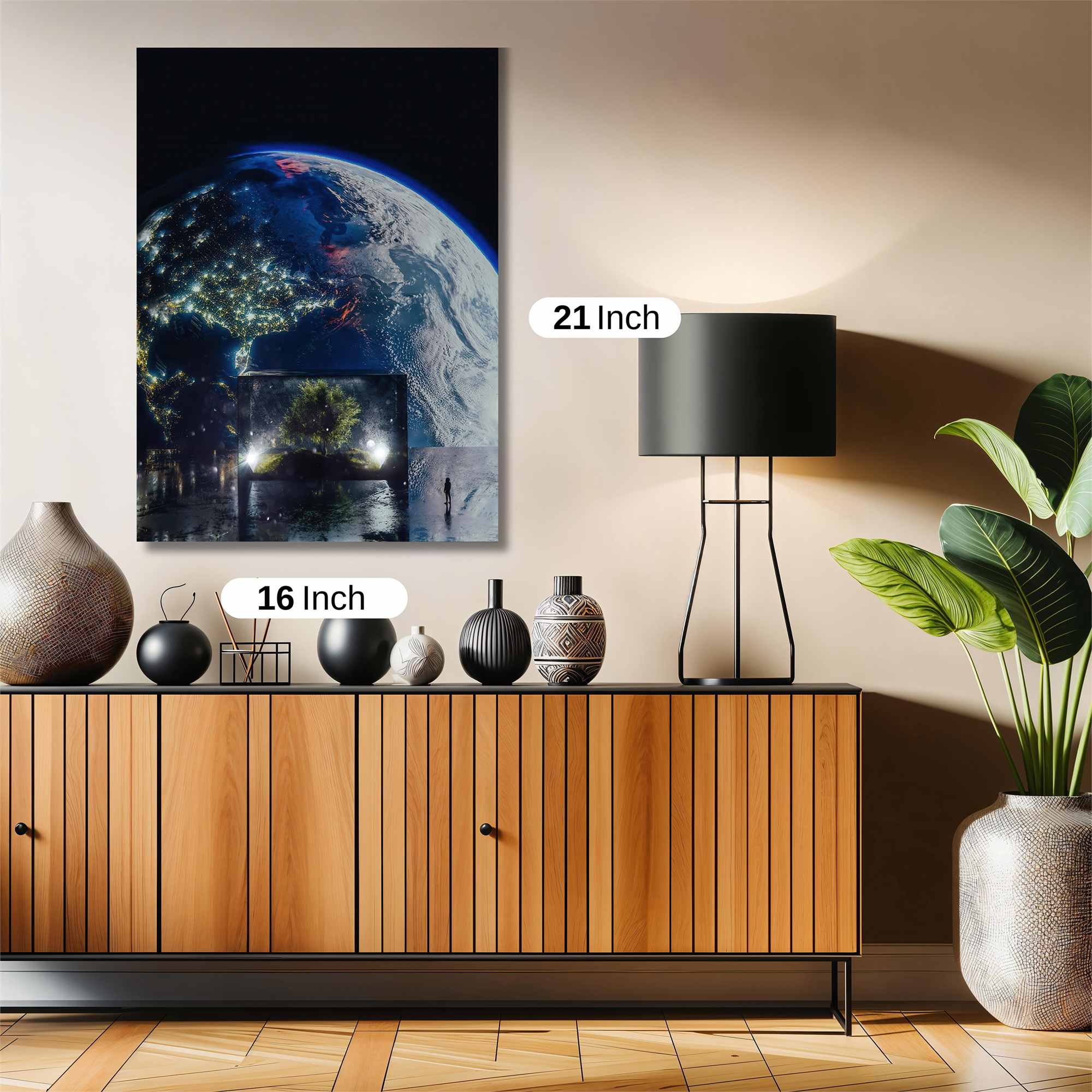 Earth Serenity Safe Wall Magnetic / M