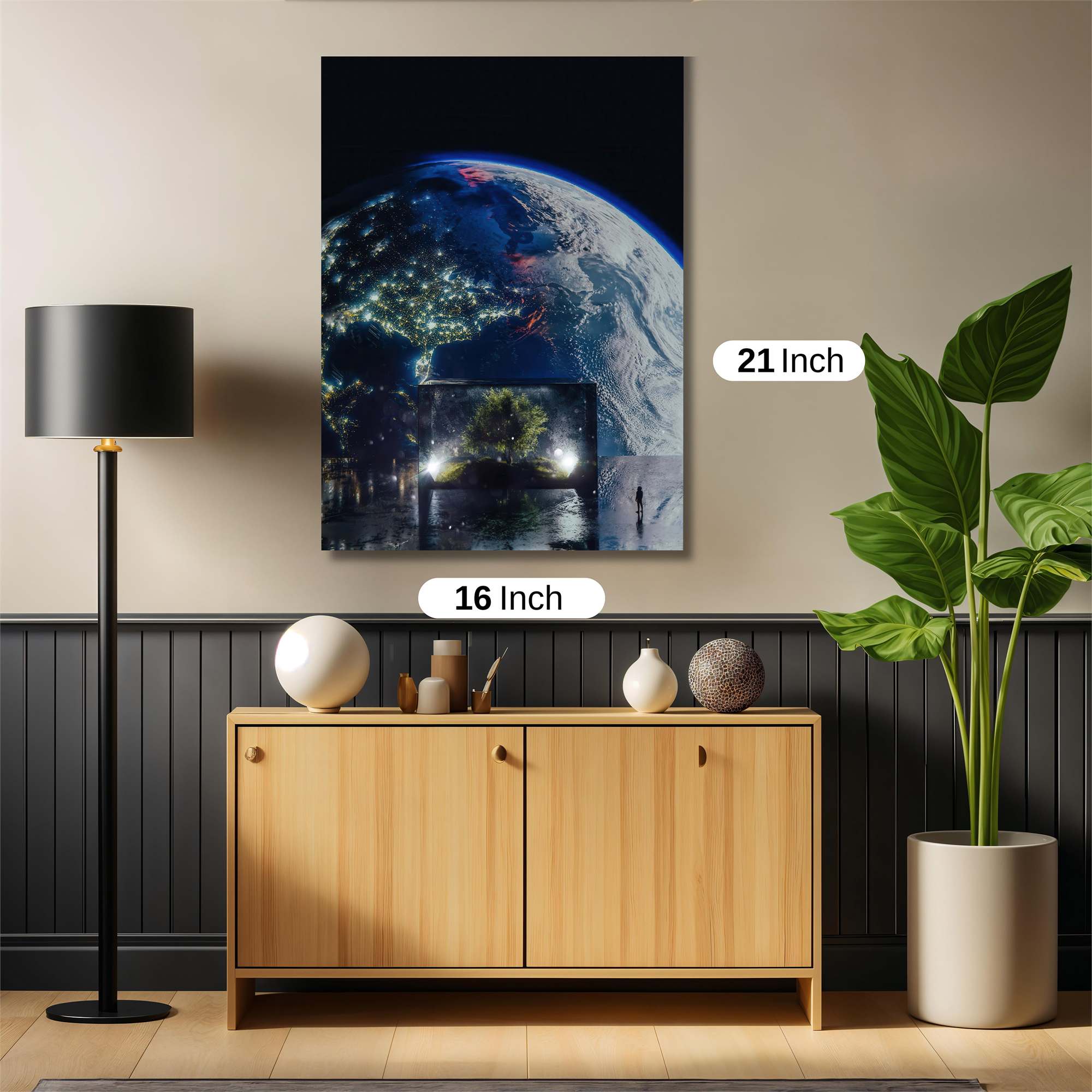 Earth Serenity Safe Wall Magnetic / M
