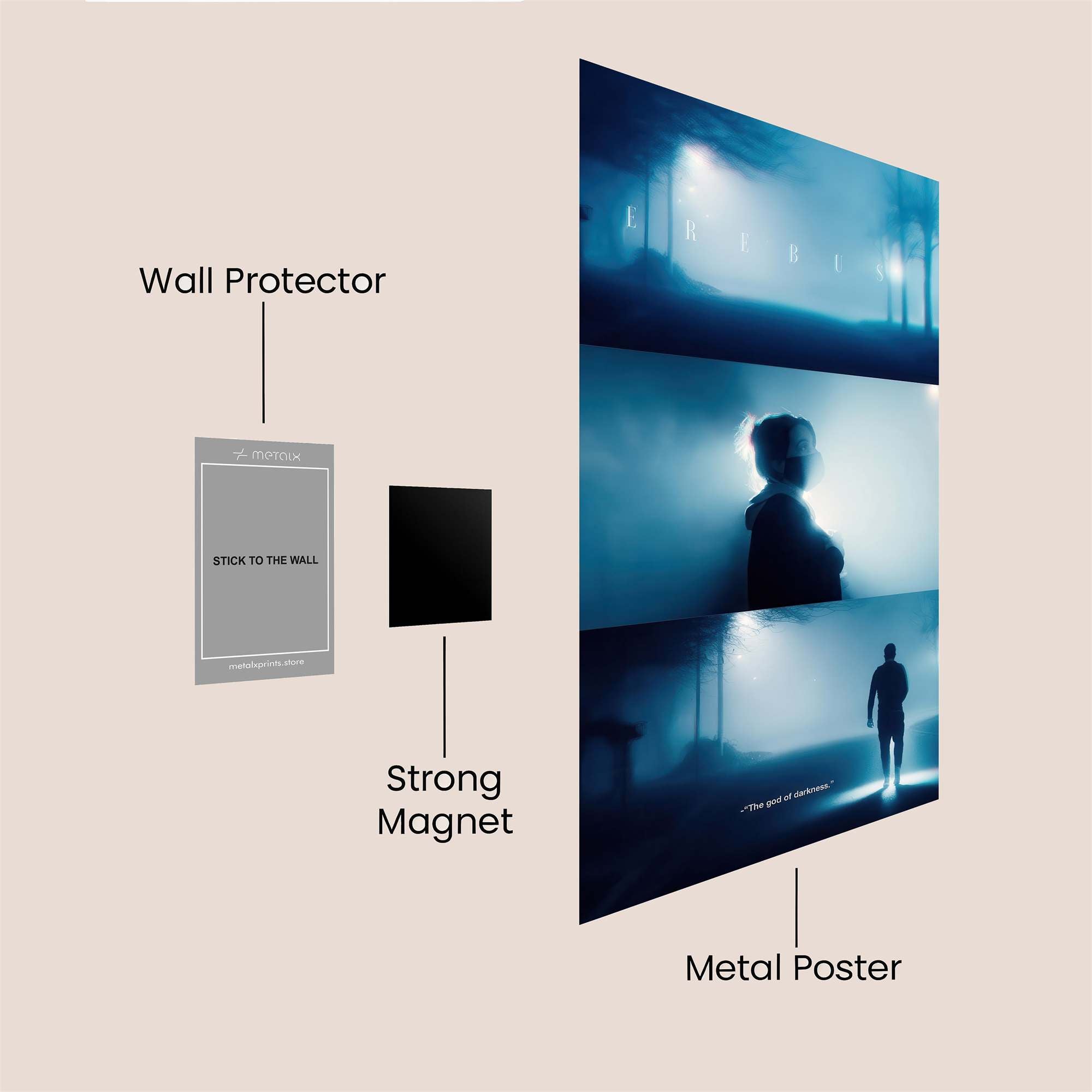 Ethereal Escape Safe Wall Magnetic / M