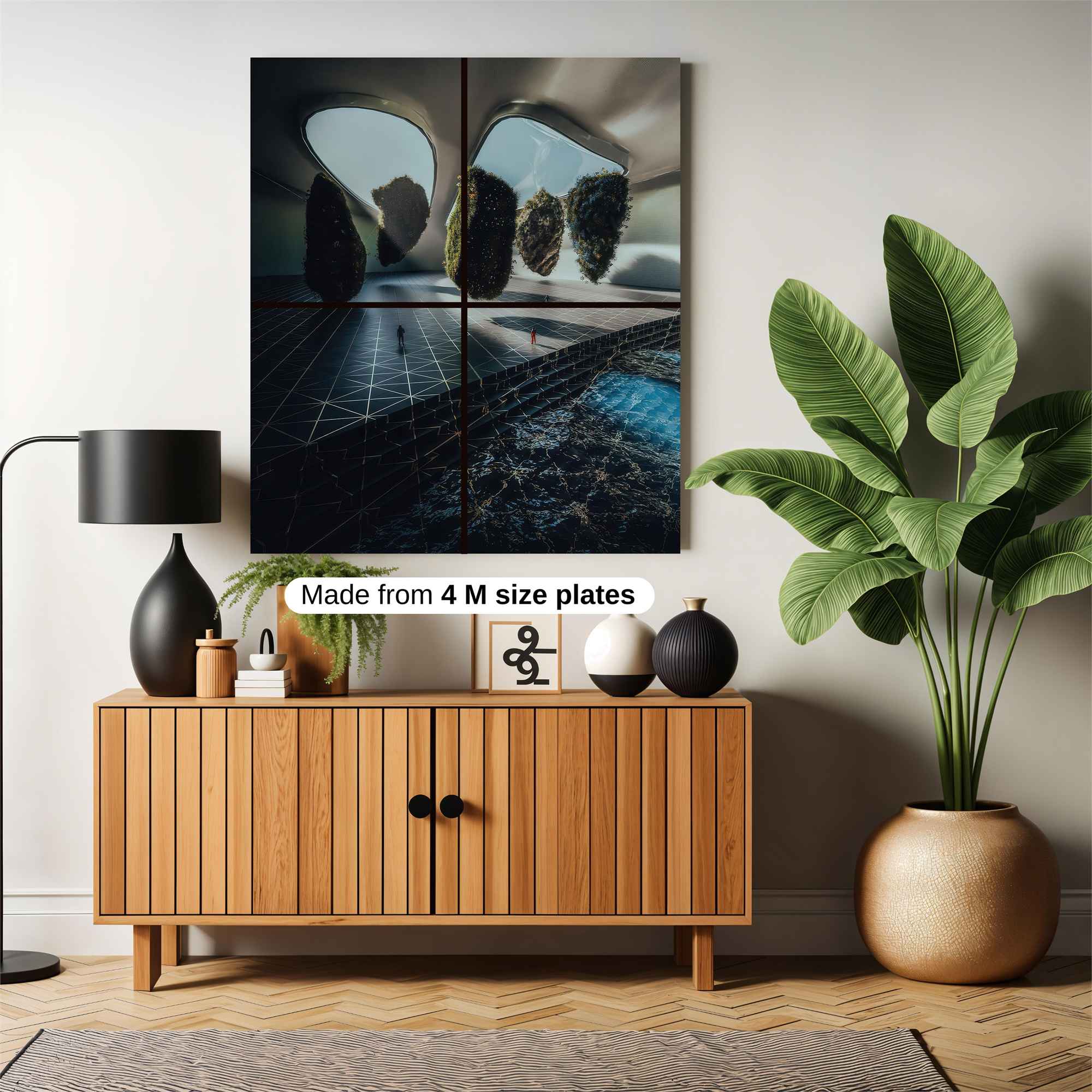 Floating Serenity Safe Wall Magnetic / M