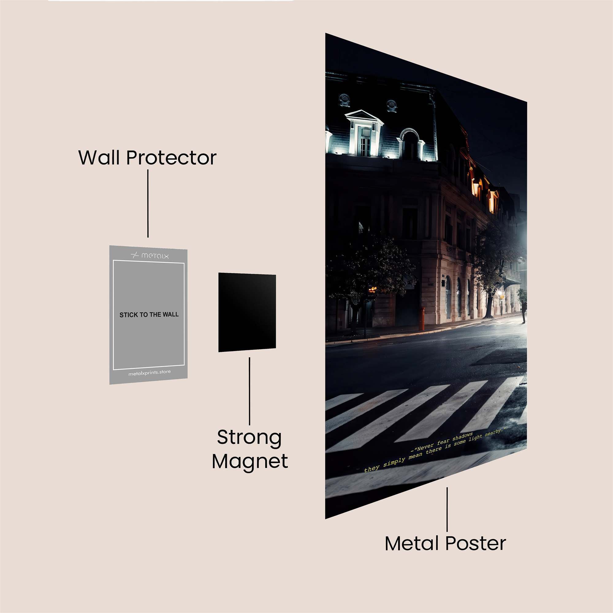 Nocturnal Mystery Safe Wall Magnetic / M
