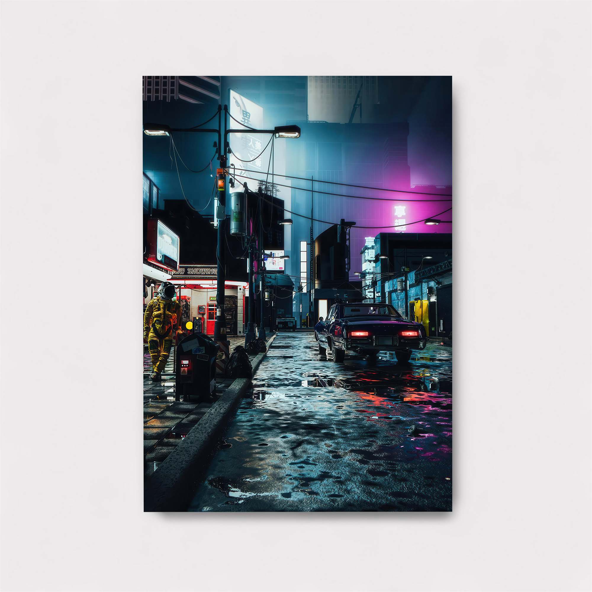 Neon Noir Safe Wall Magnetic / M