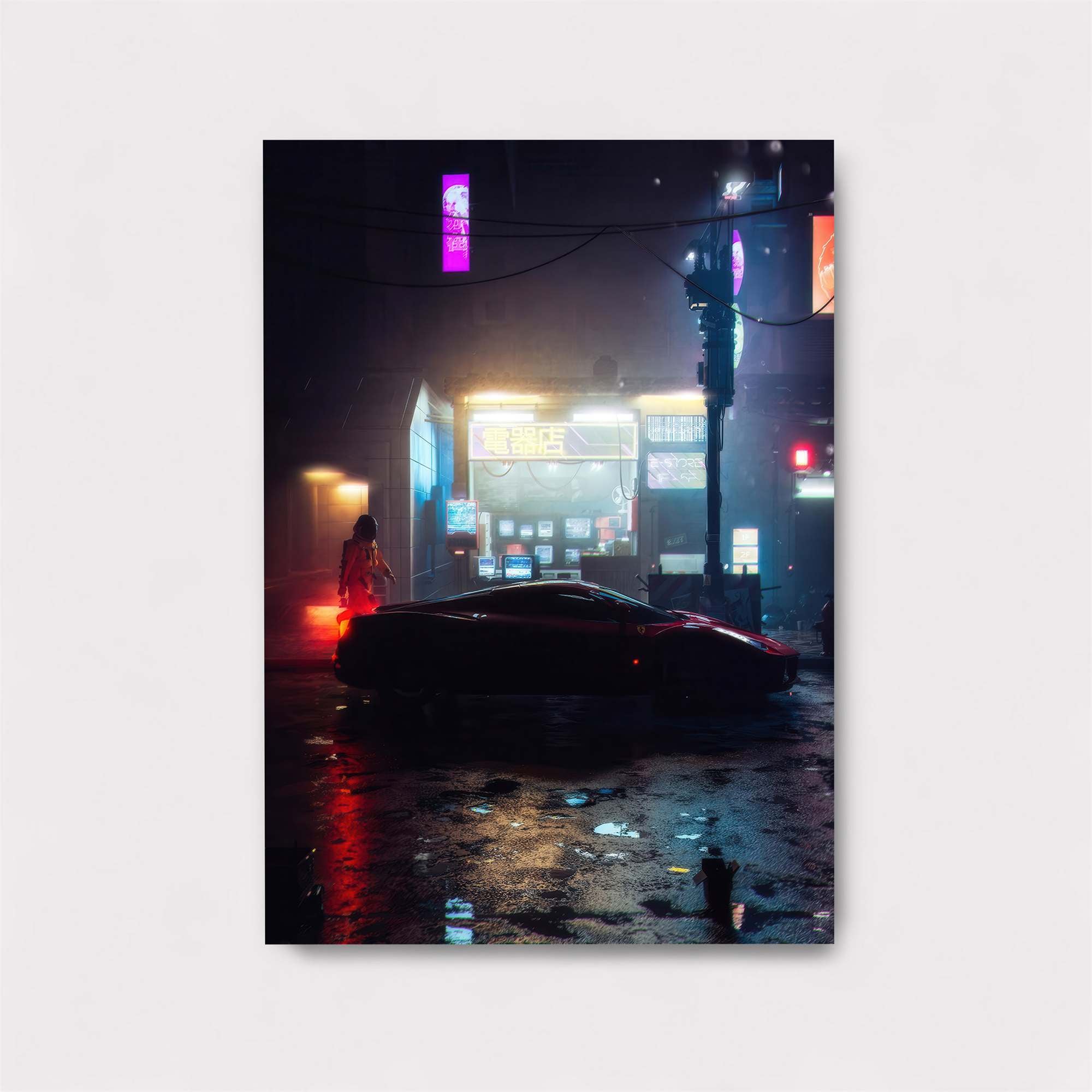 Cyberpunk Serenity Safe Wall Magnetic / M