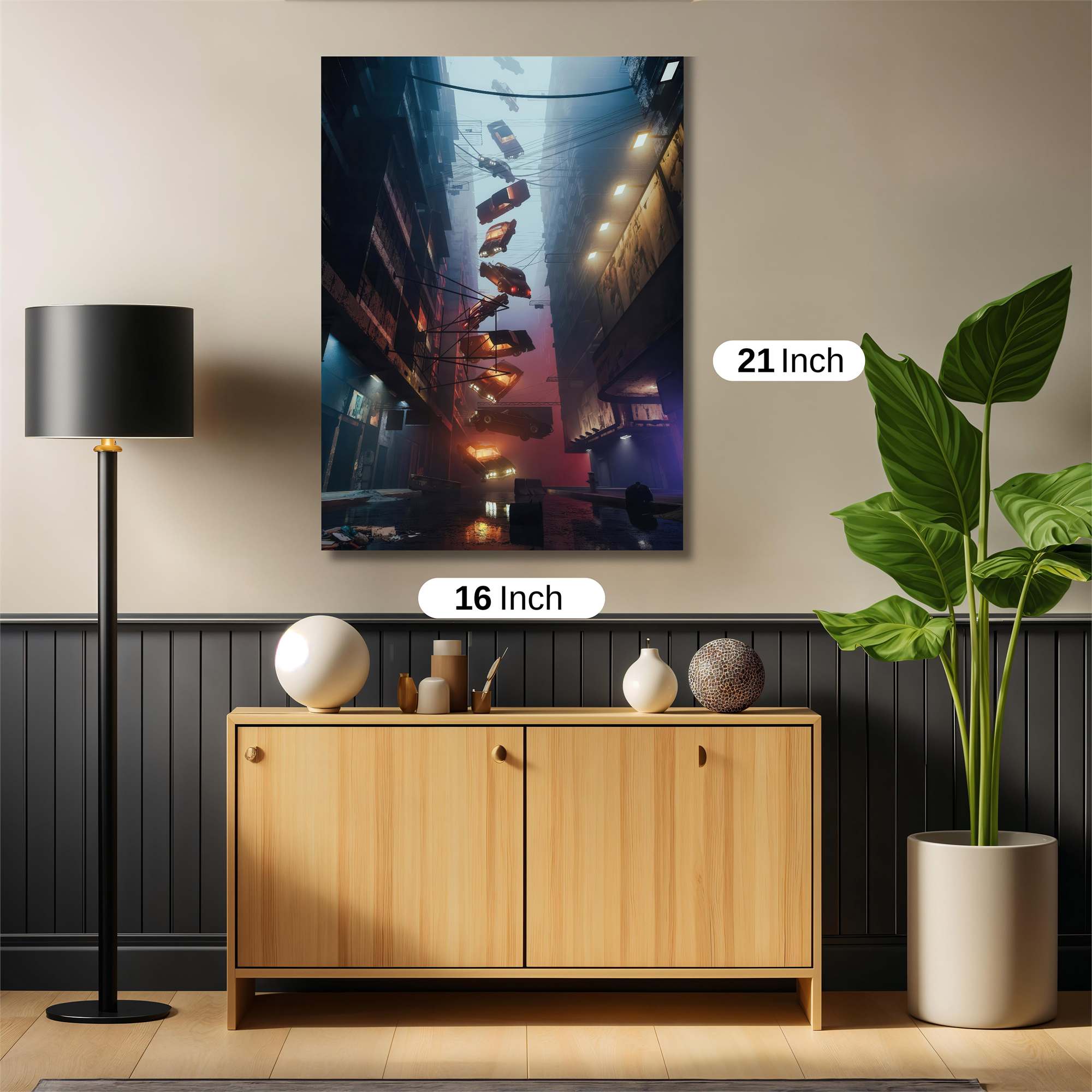 Cyberpunk Chaos Safe Wall Magnetic / M