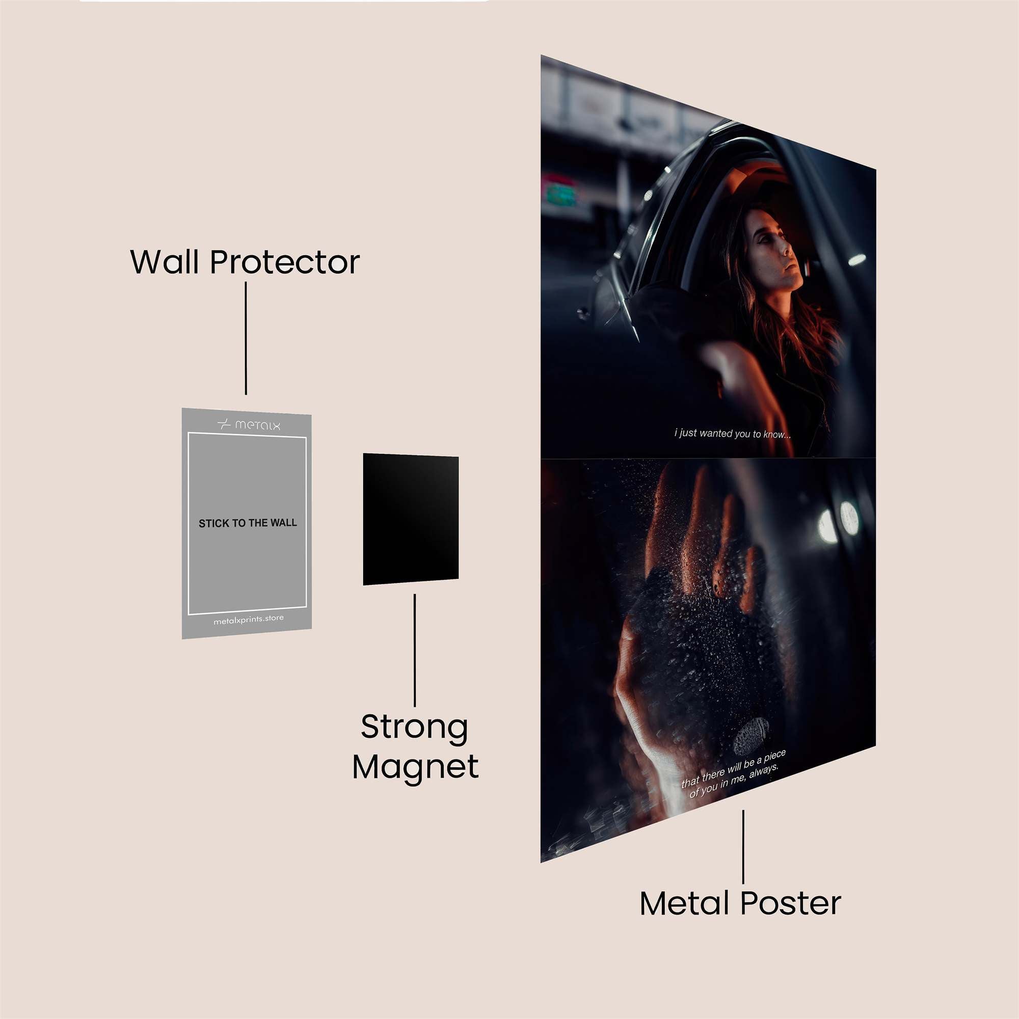 Mystery Unveiled Safe Wall Magnetic / M