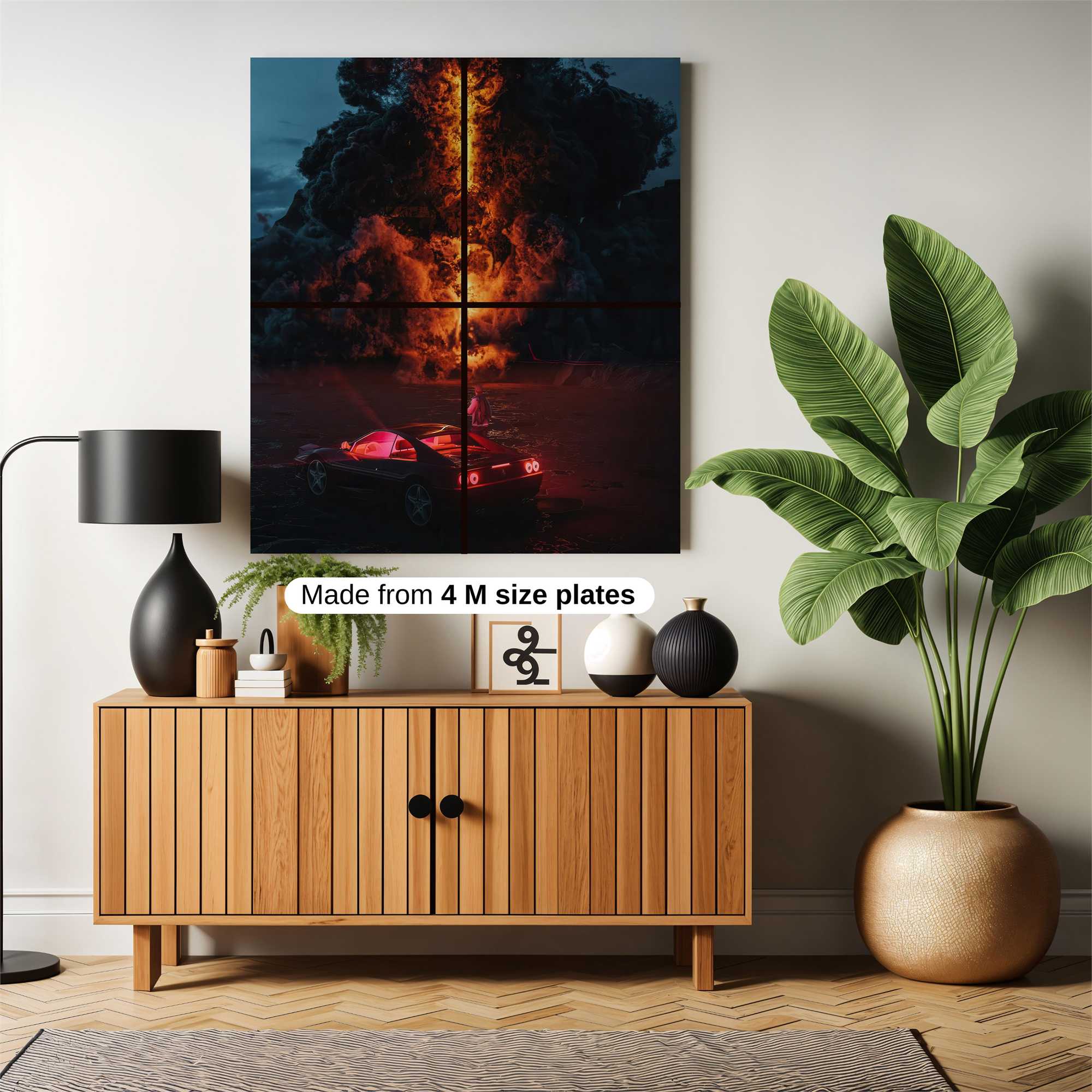 Volcano Pursuit Safe Wall Magnetic / M