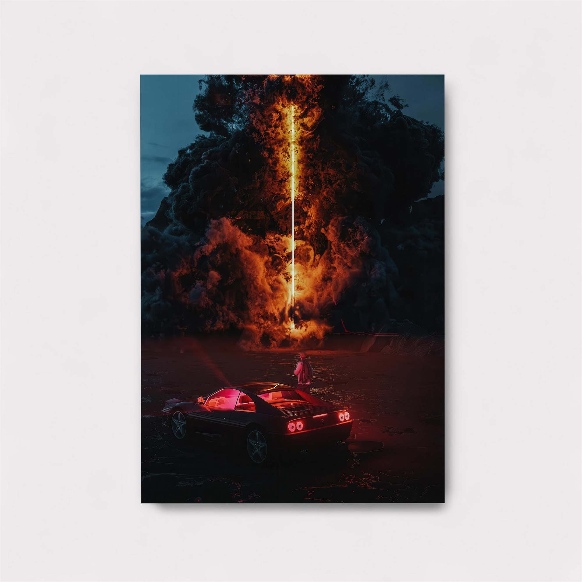 Volcano Pursuit Safe Wall Magnetic / M