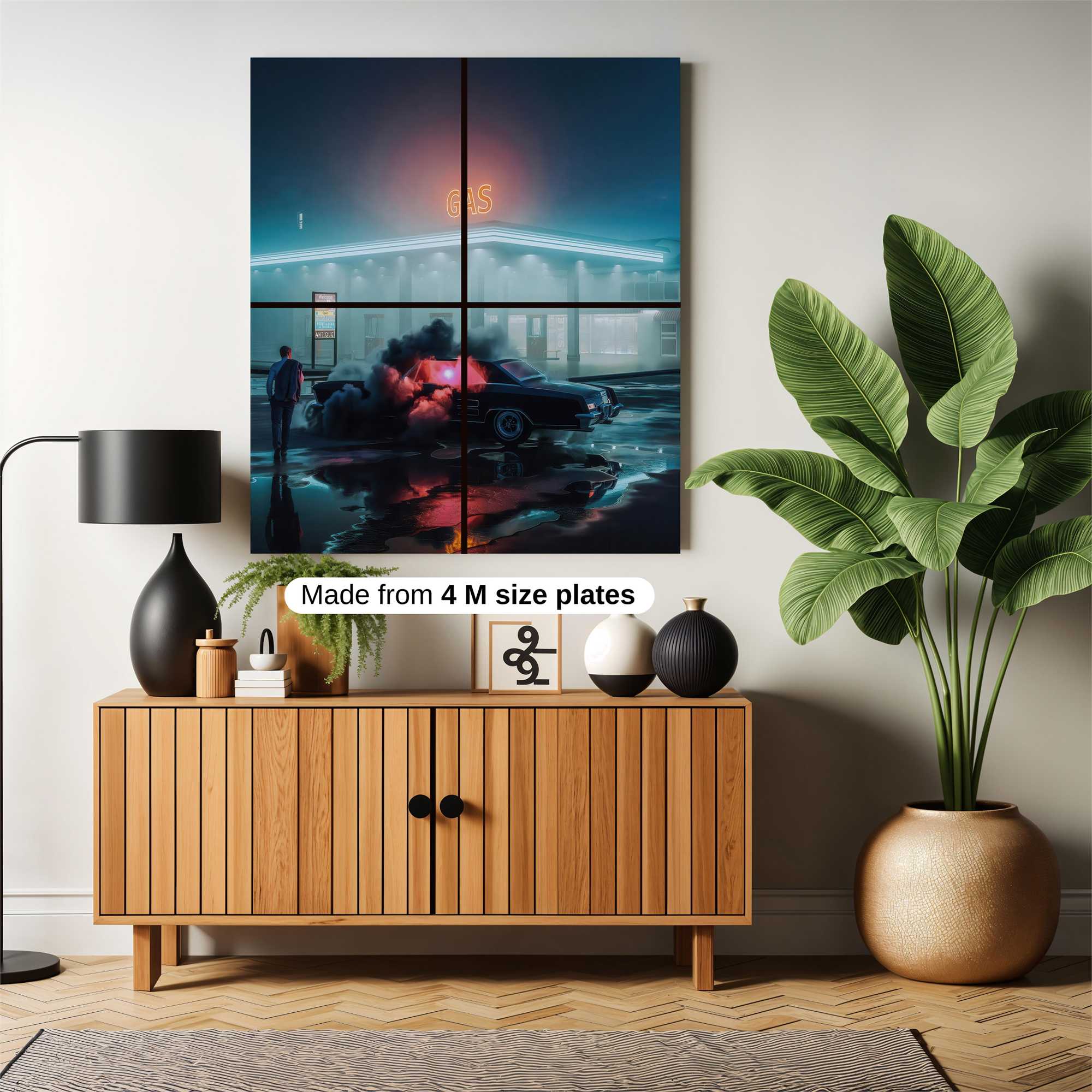 Explosive Night Safe Wall Magnetic / M