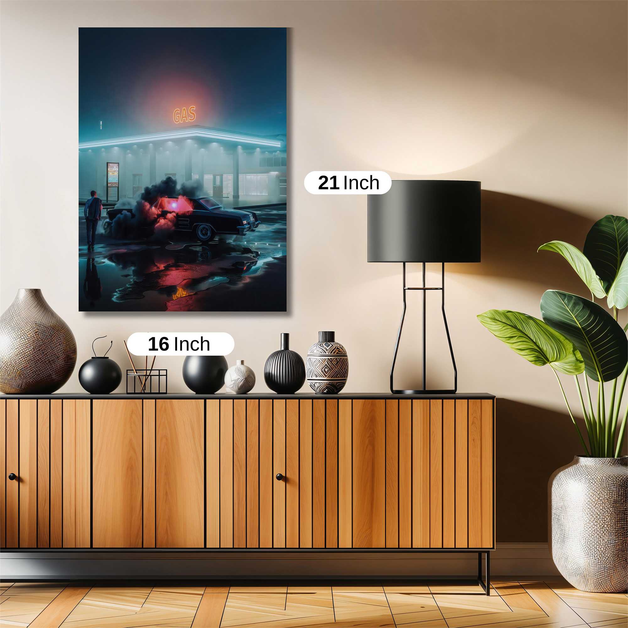 Explosive Night Safe Wall Magnetic / M