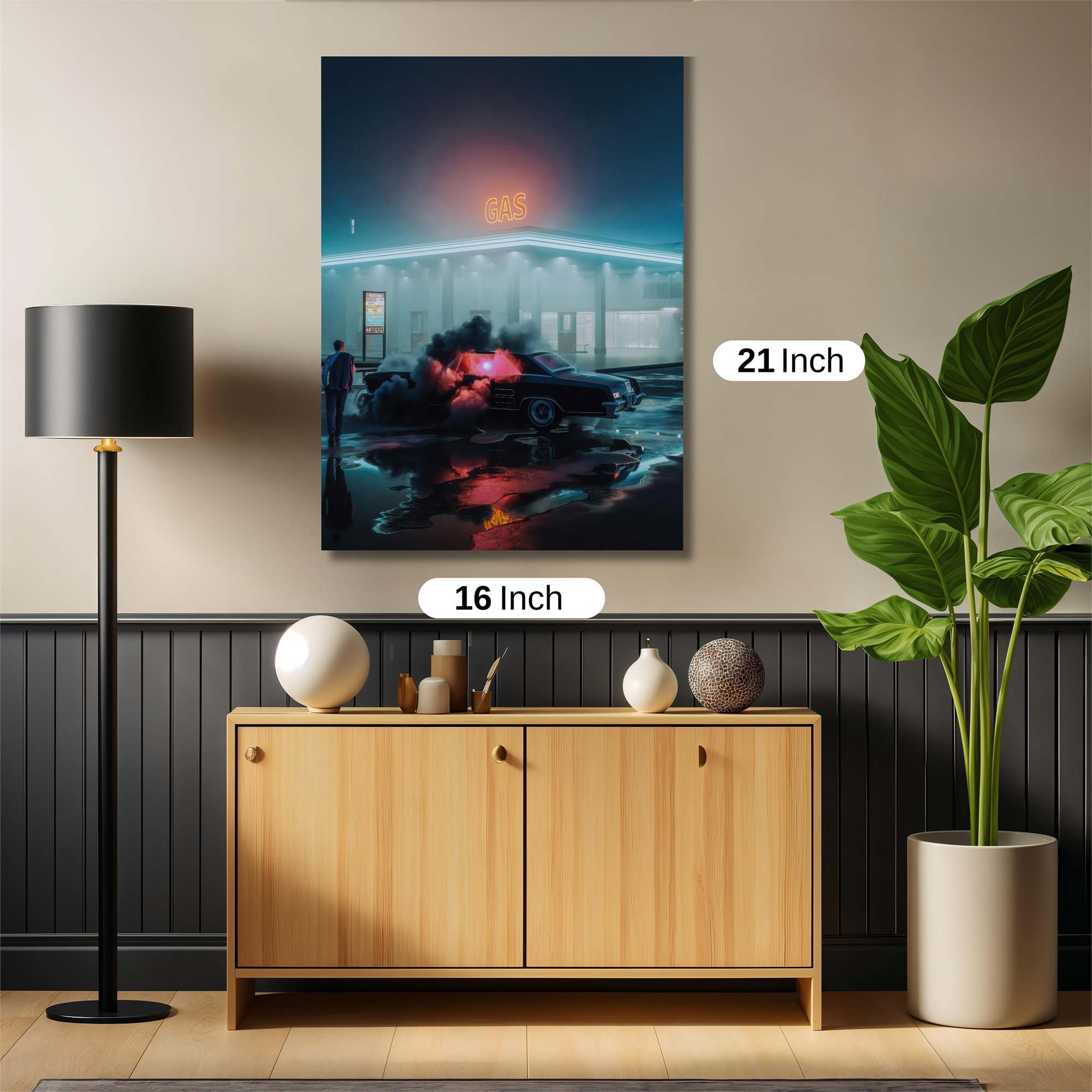 Explosive Night Safe Wall Magnetic / M