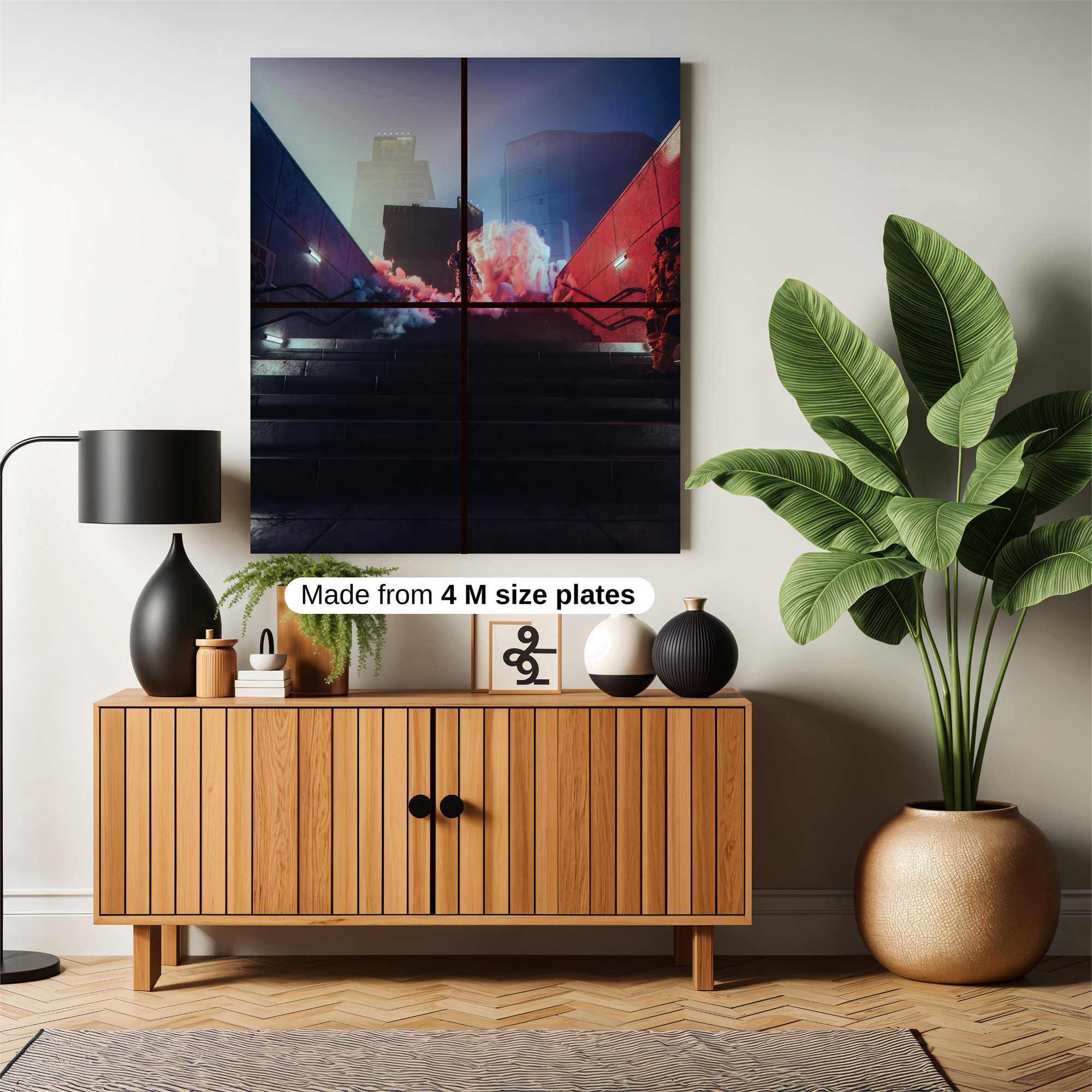 Neon Descent Safe Wall Magnetic / M